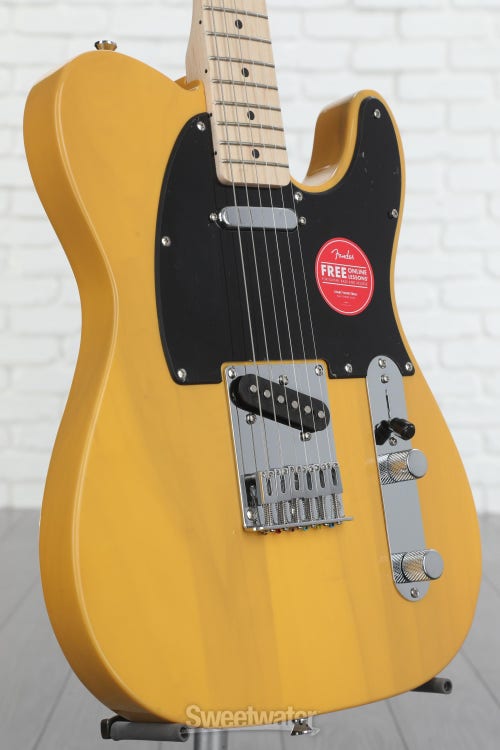 Squier Sonic Telecaster Electric Guitar - Butterscotch Blonde