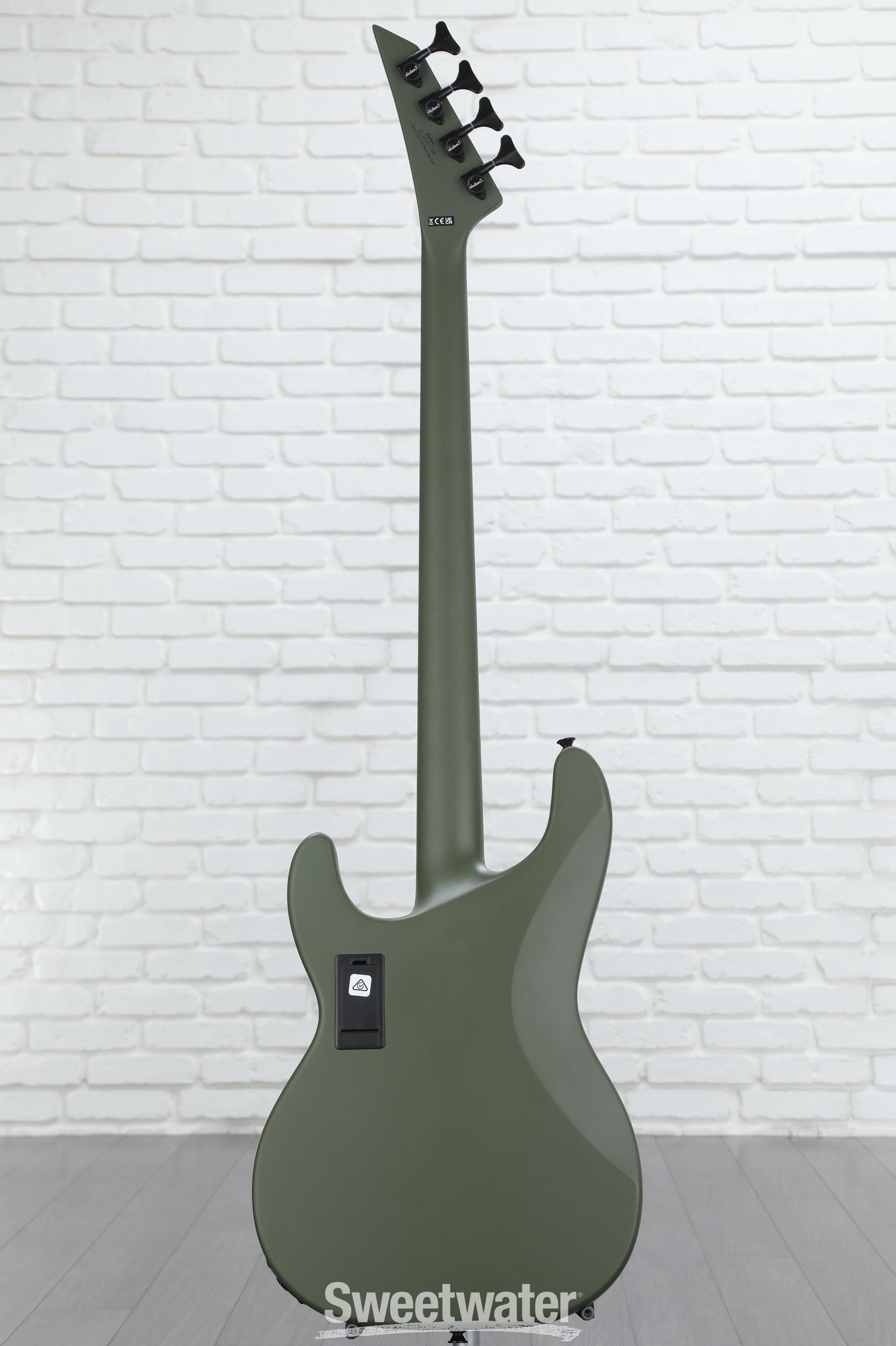 Jackson X Series Concert Bass CBXNT DX IV - Matte Army Drab