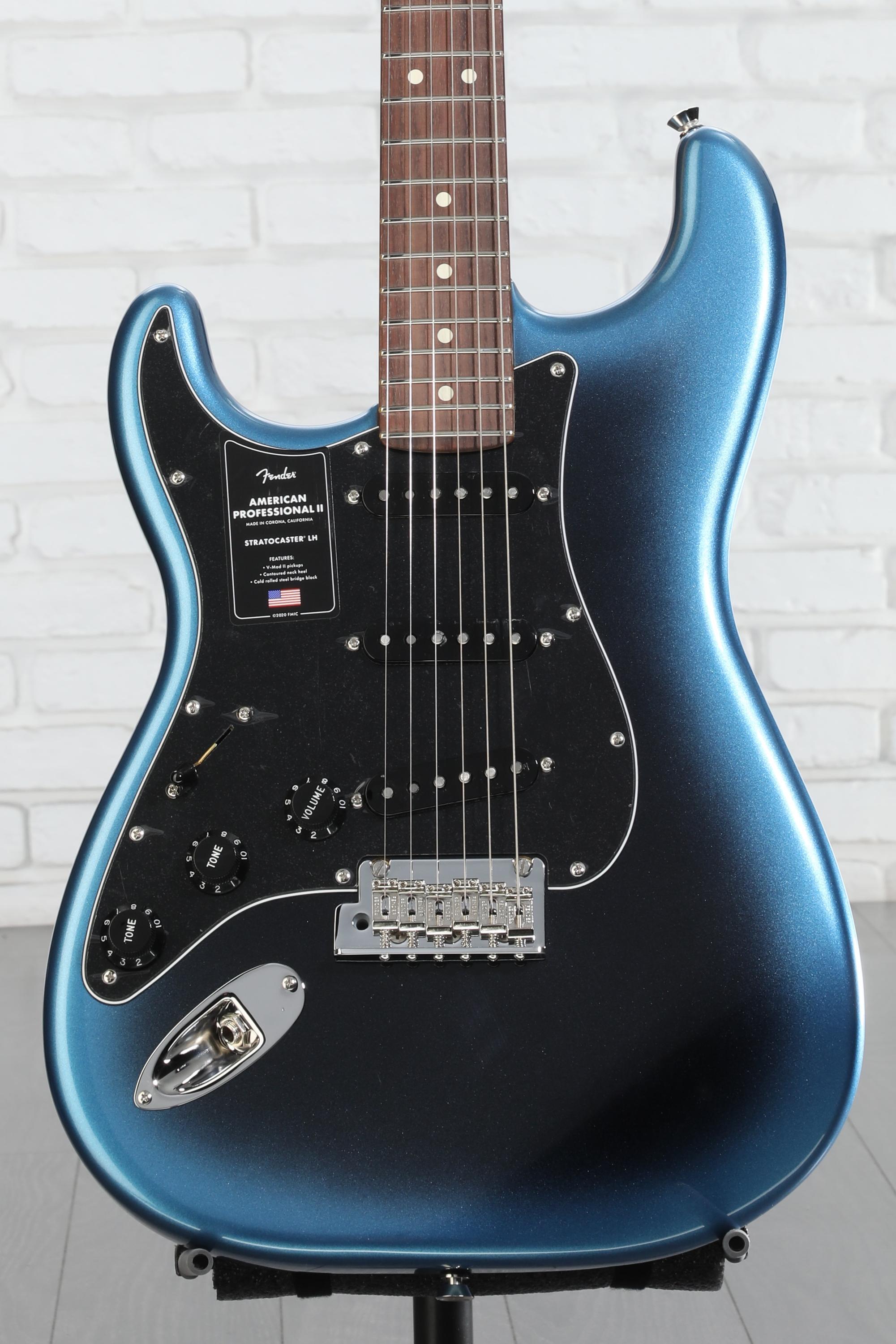 Fender American Professional Ⅱ ストラト Fender American Professional II Stratocaster Left-handed - Dark
