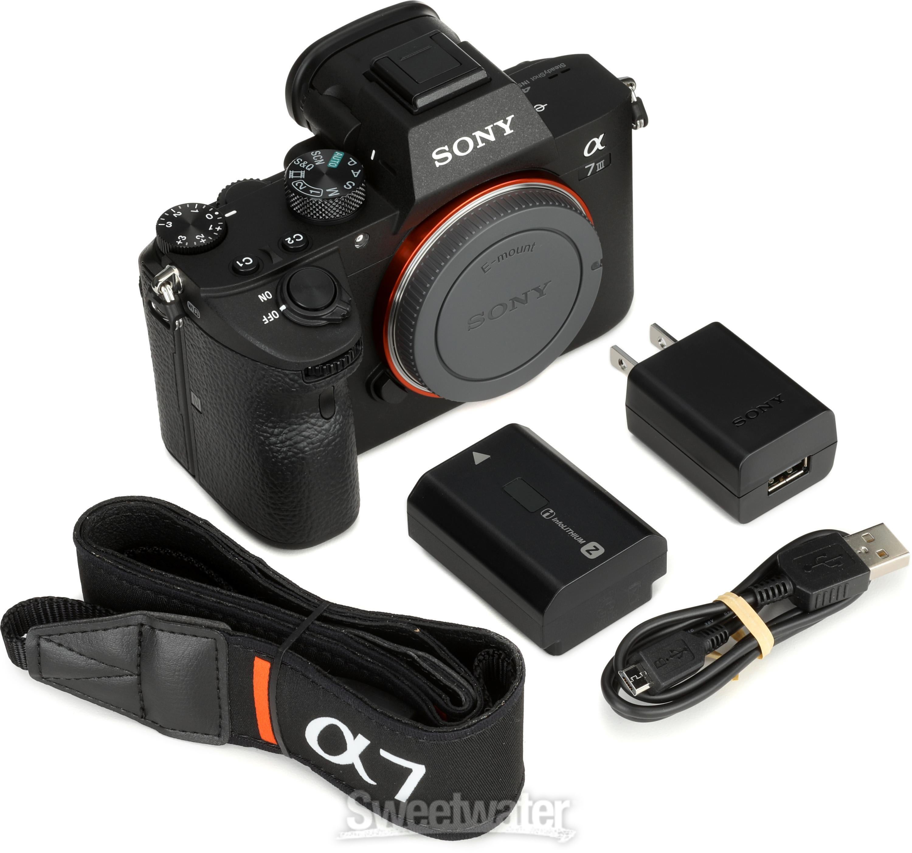 Sony Alpha 7 III Full-frame Interchangeable Lens Camera Body