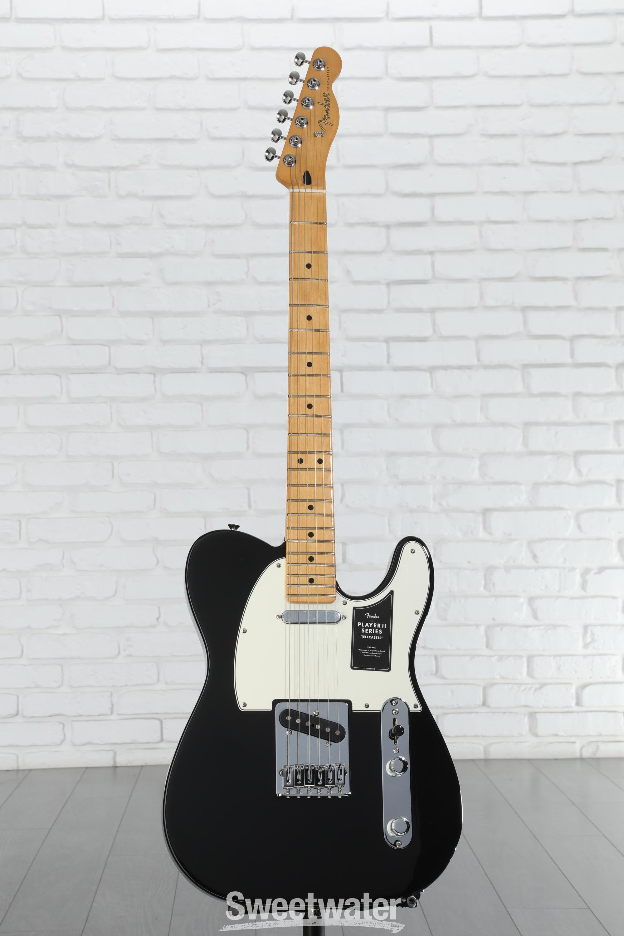 ギター Fender Player Telecaster Black MN Fender Player Telecaster (MEX, MN) - black Tel shape