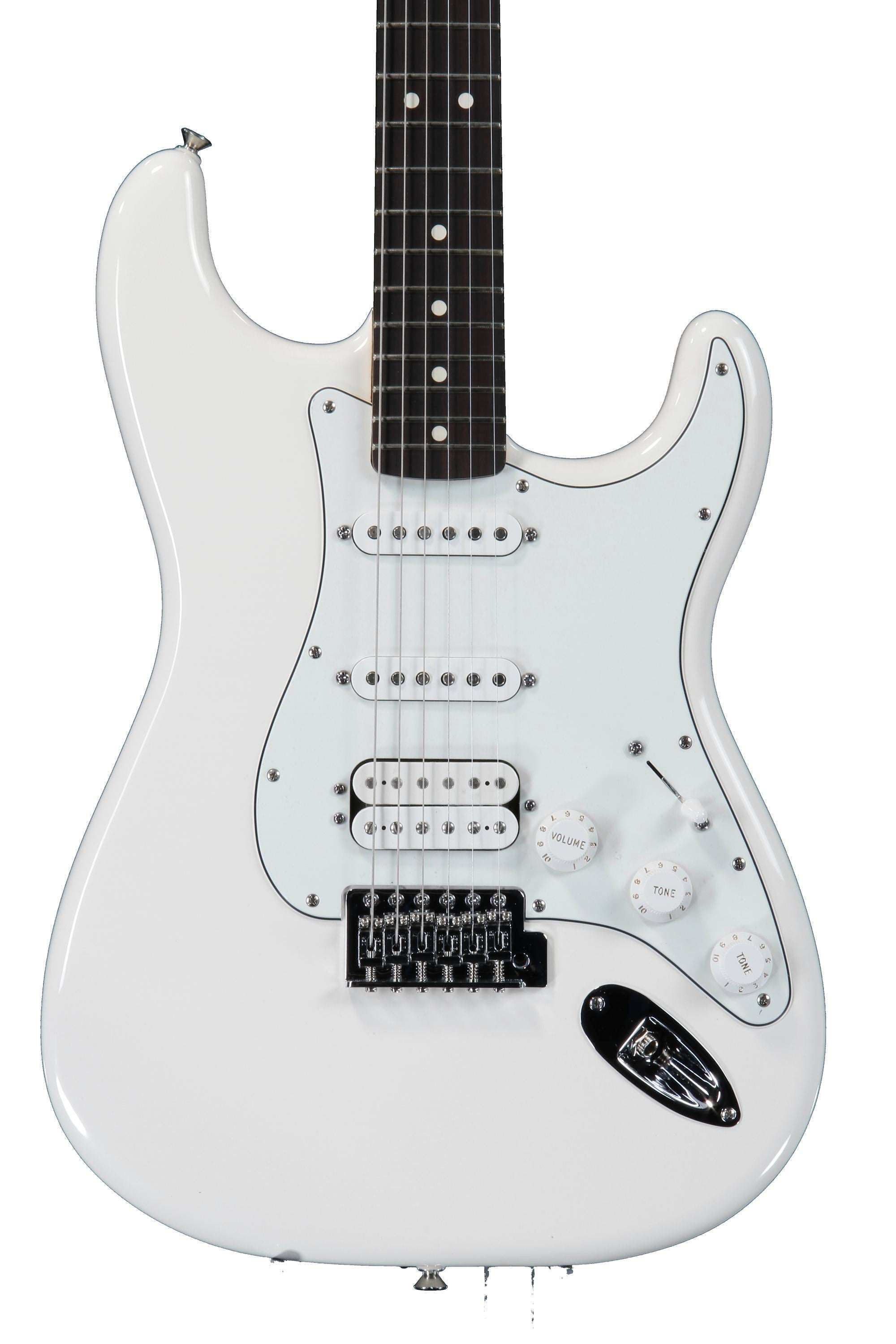 Fender Standard Stratocaster HSS - Arctic White with Rosewood