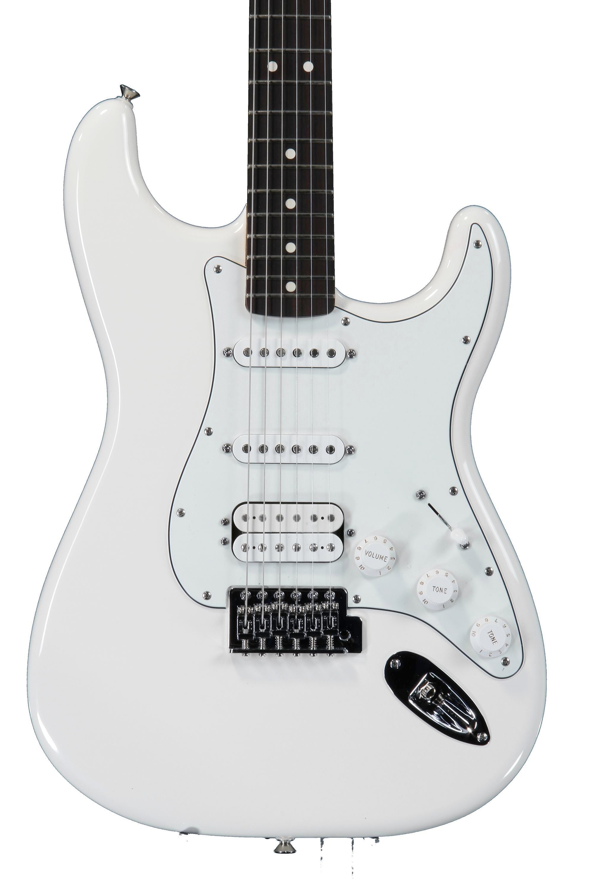 ギター Fender Standard Stratocaster UG White Fender Standard Stratocaster Electric Guitar Olympic White