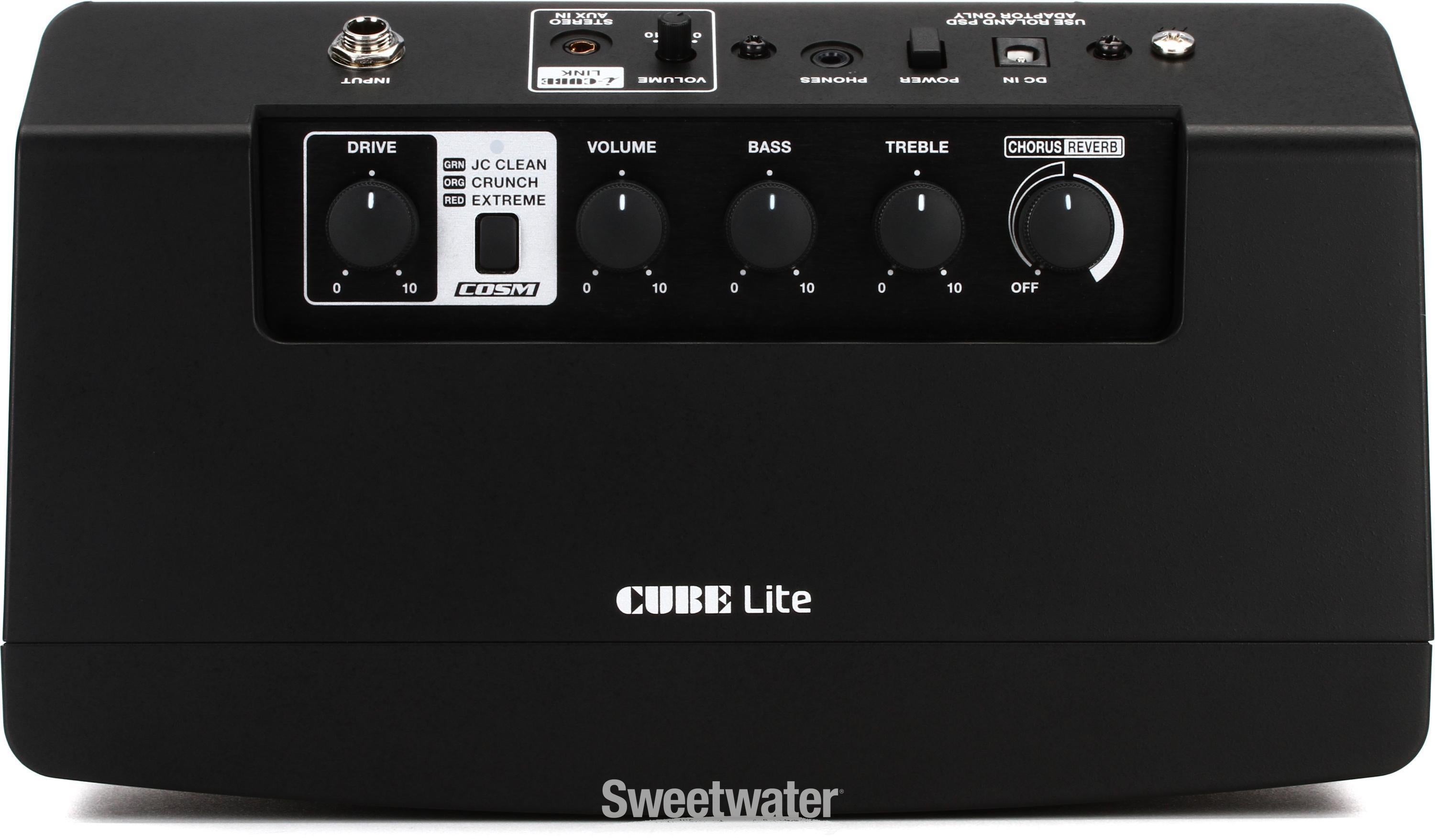 Roland Cube Lite 3 x 3 inch 10-watt Stereo Combo Amp Reviews 