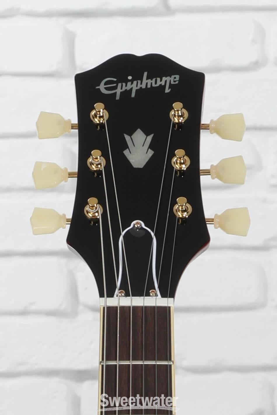 Epiphone Back to the Future ES-345 Semi-hollowbody Electric Guitar - Sixties Cherry