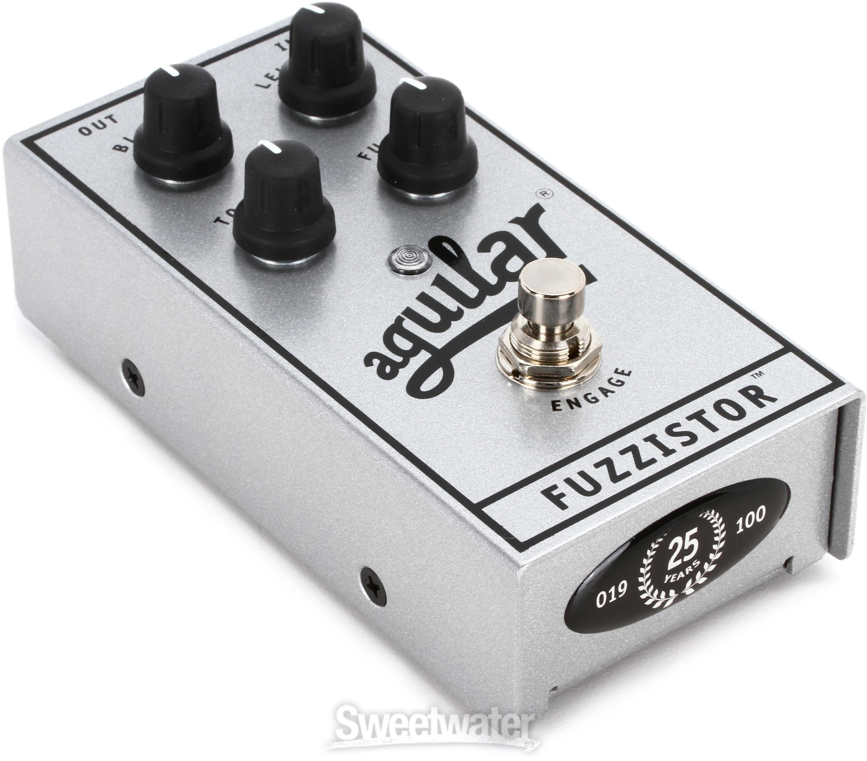 Aguilar Fuzzistor Bass Fuzz Pedal - 25th Anniversary | Sweetwater