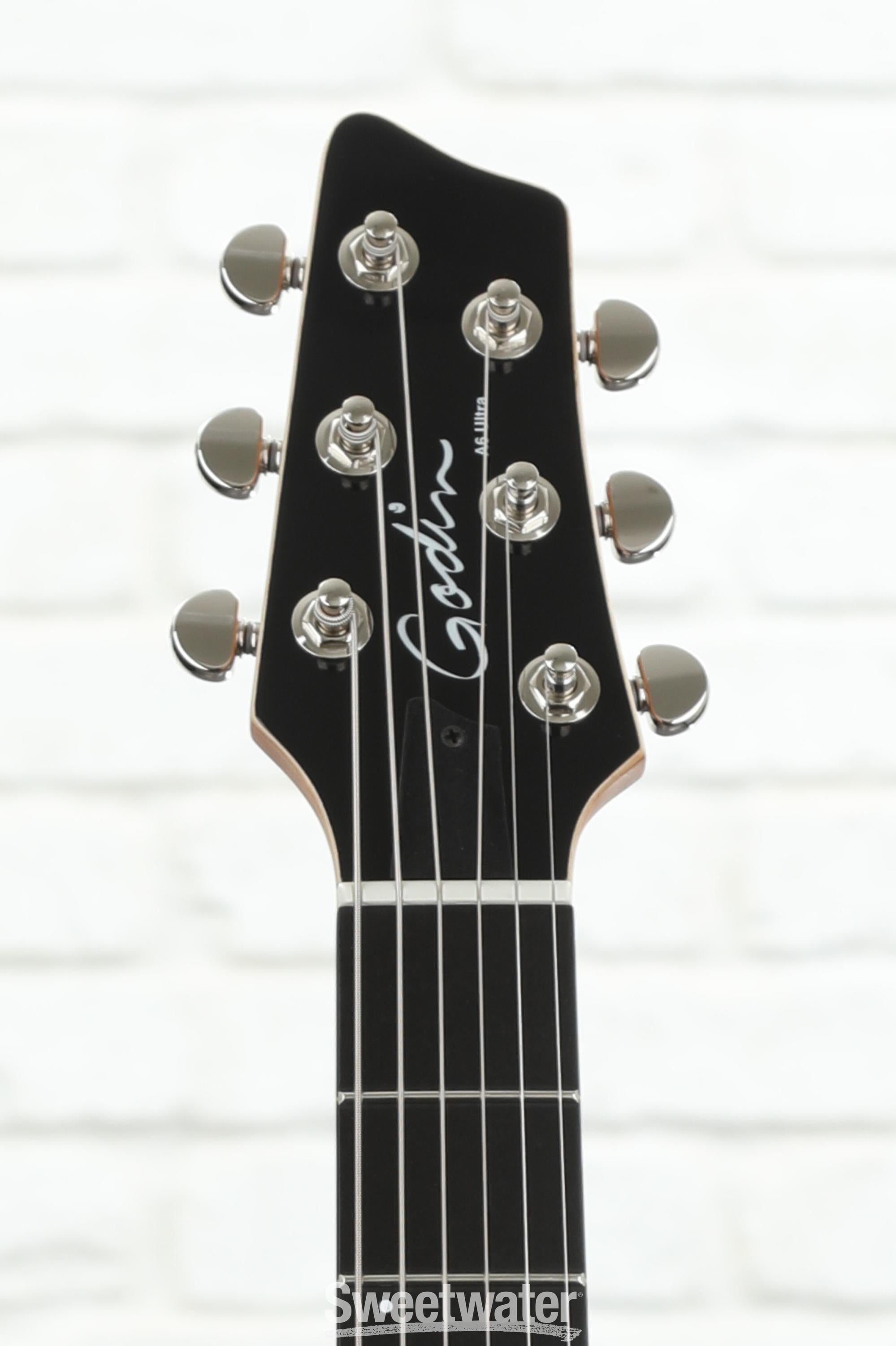 Godin A6 Ultra Denim Blue Acoustic Electric Guitar With Bag