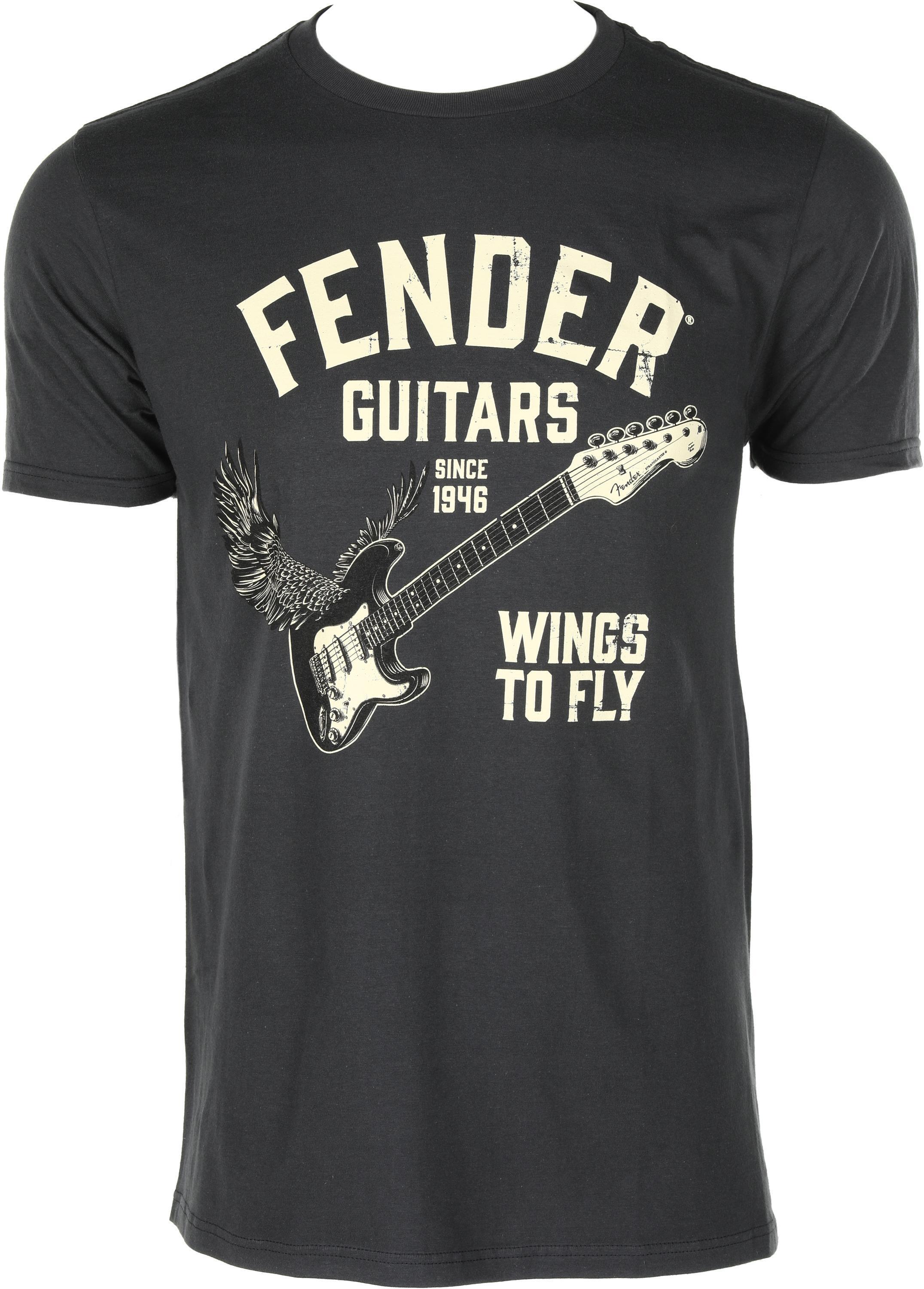 Fender Wings to Fly T-shirt - Small | Sweetwater