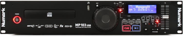 Numark MP103USB lecteur CD/MP3/USB rackable
