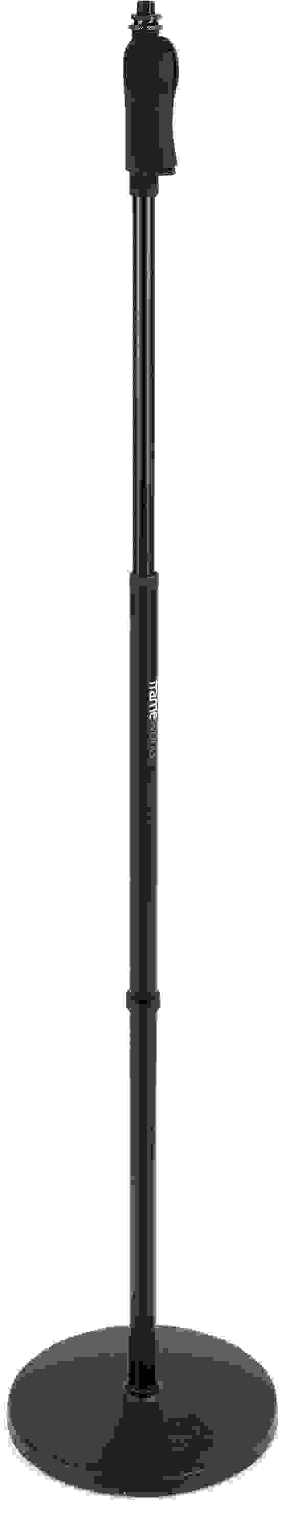 Gator Frameworks GFW-MIC-1001 Deluxe 10-inch Round Base Mic Stand