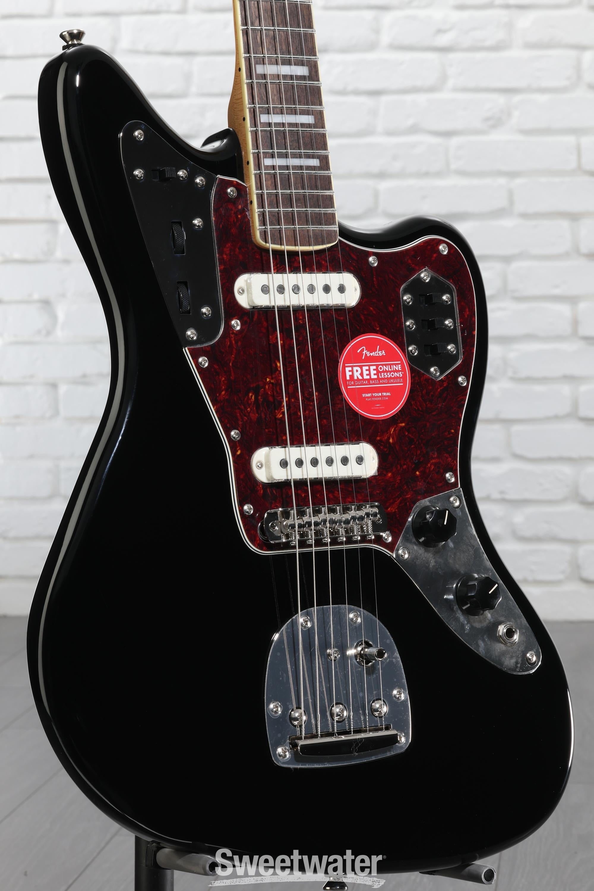 Squier Classic Vibe '70s Jaguar - Black | Sweetwater