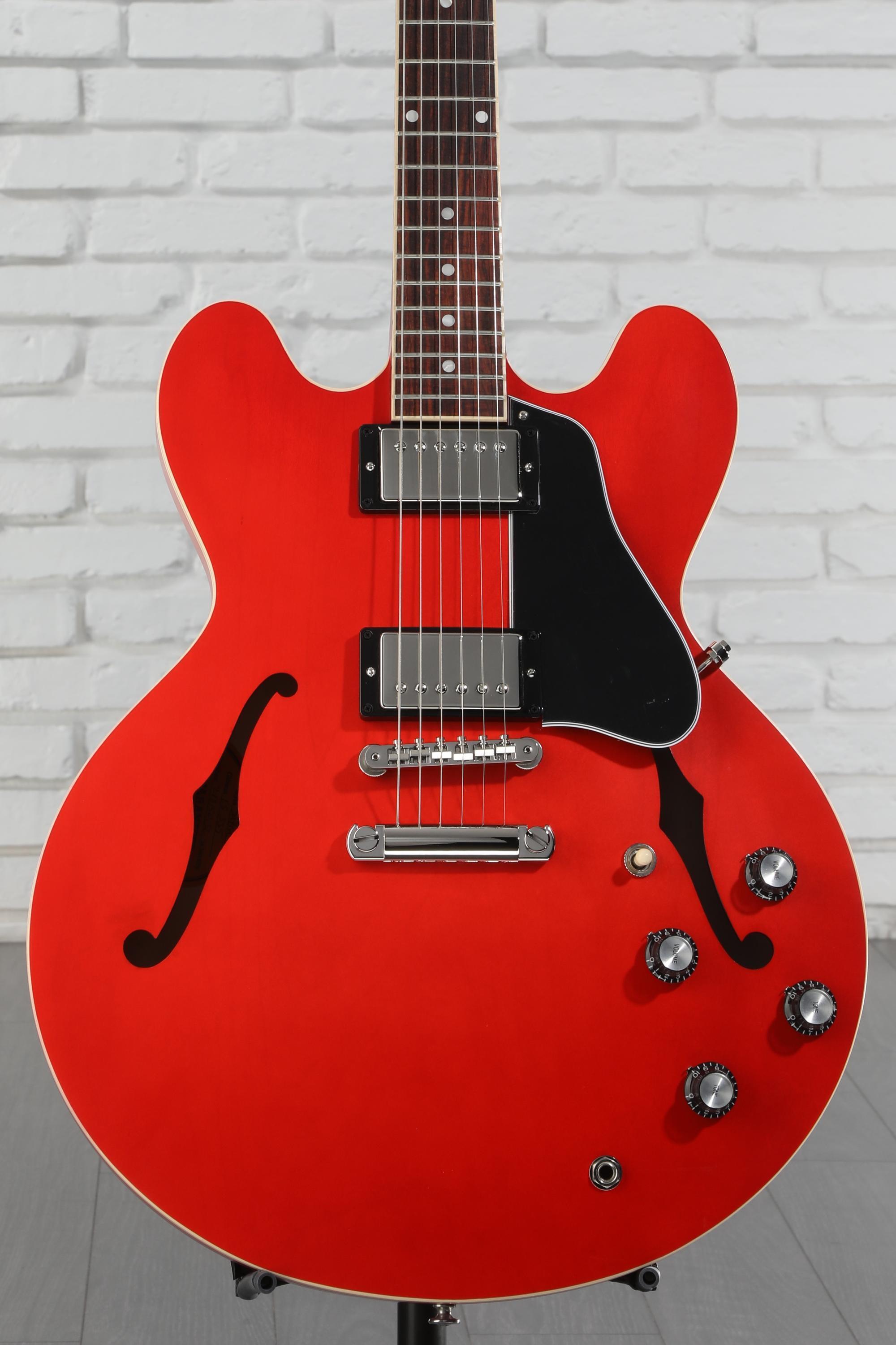 Gibson ES-339　Satin　Faded Cherry Gibson ES-335 Satin - Satin Cherry Reviews | Sweetwater