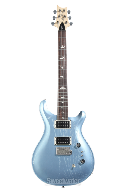 PRS CE　USA! PRS CE 24-08 Swamp Ash Electric Guitar - Satin Frost Blue Metallic