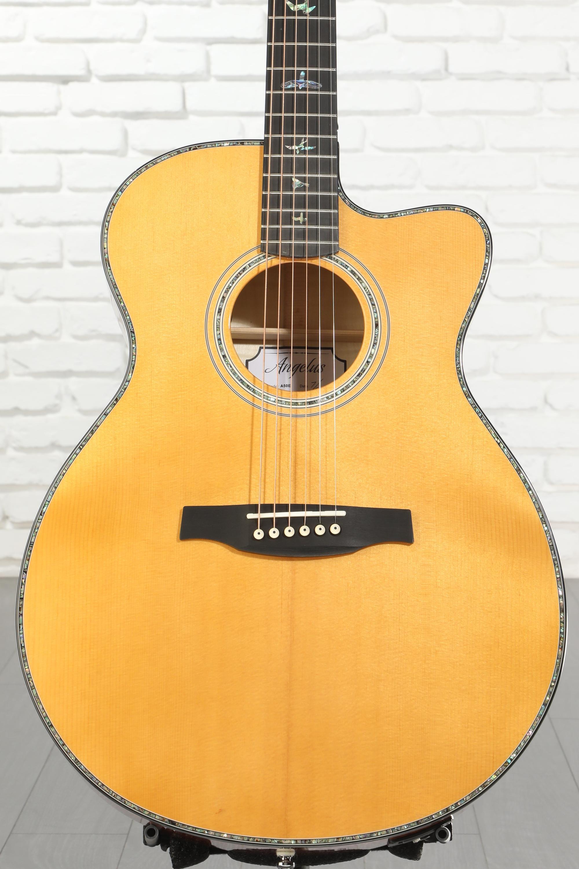 PRS SE A50 Angelus Acoustic-electric Guitar - Black Gold | Sweetwater