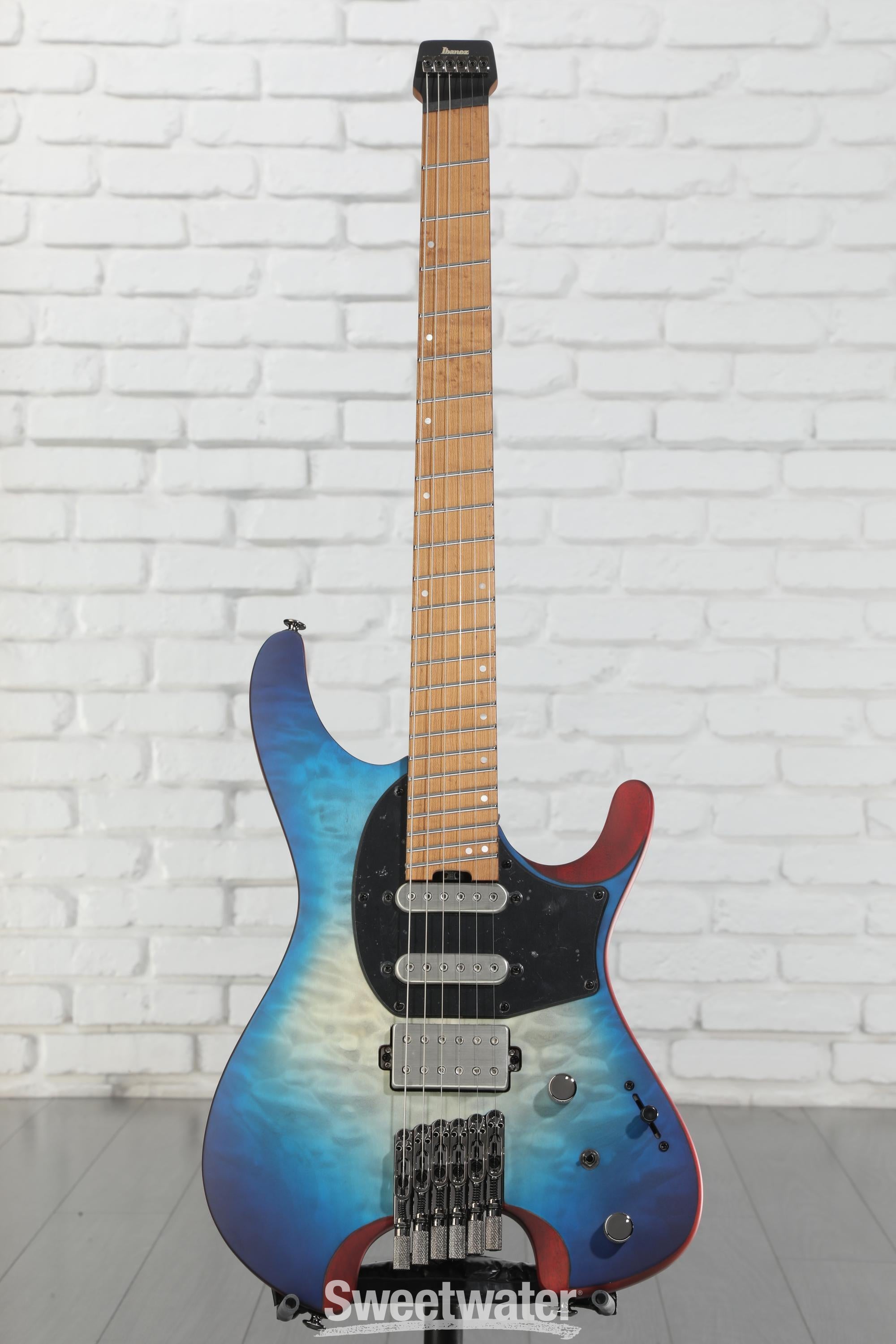 Ibanez QX54QM - Blue Sphere Burst Flat Reviews | Sweetwater