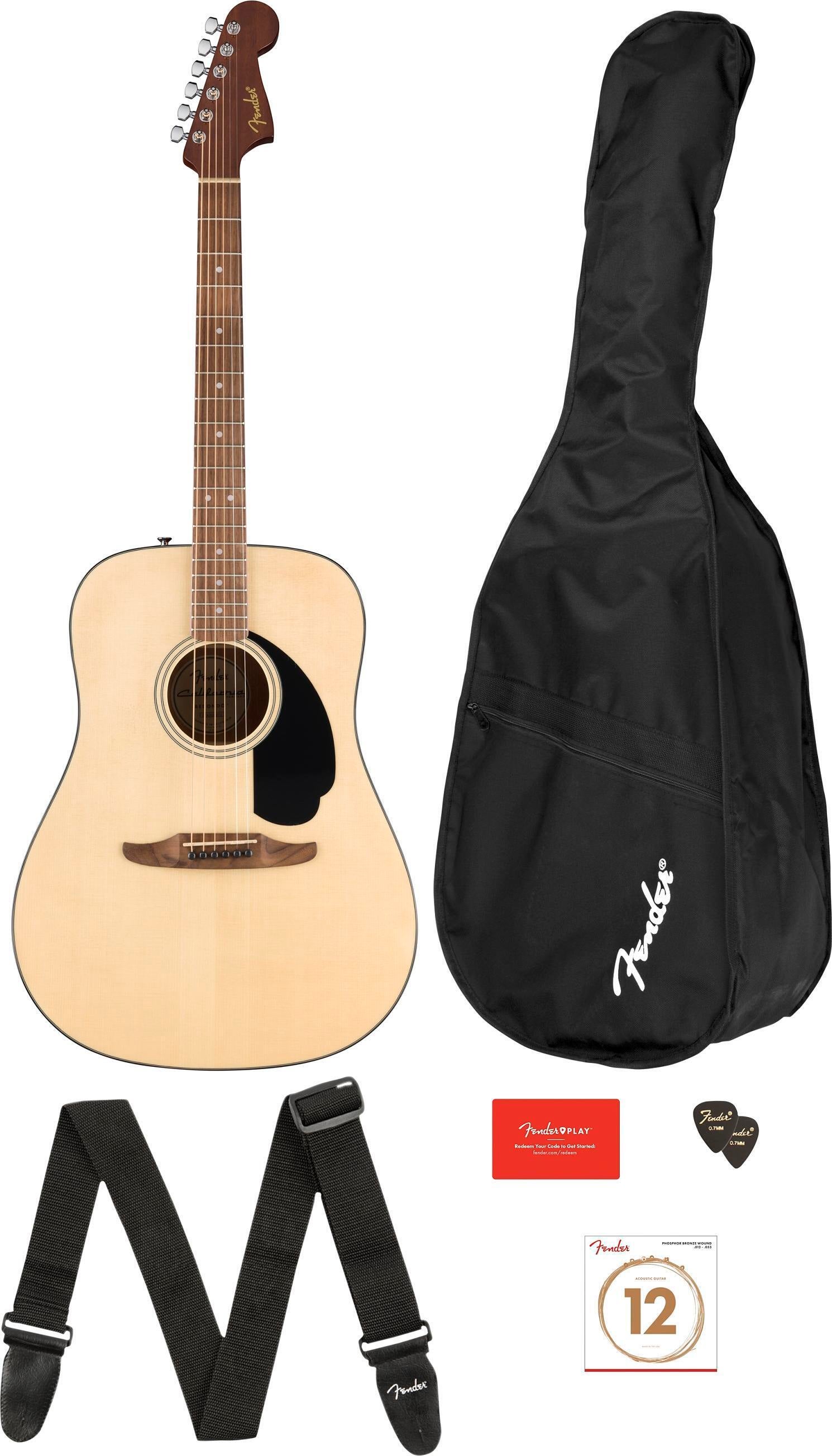 Fender DG-8S Acoustic Pack - Natural | Sweetwater