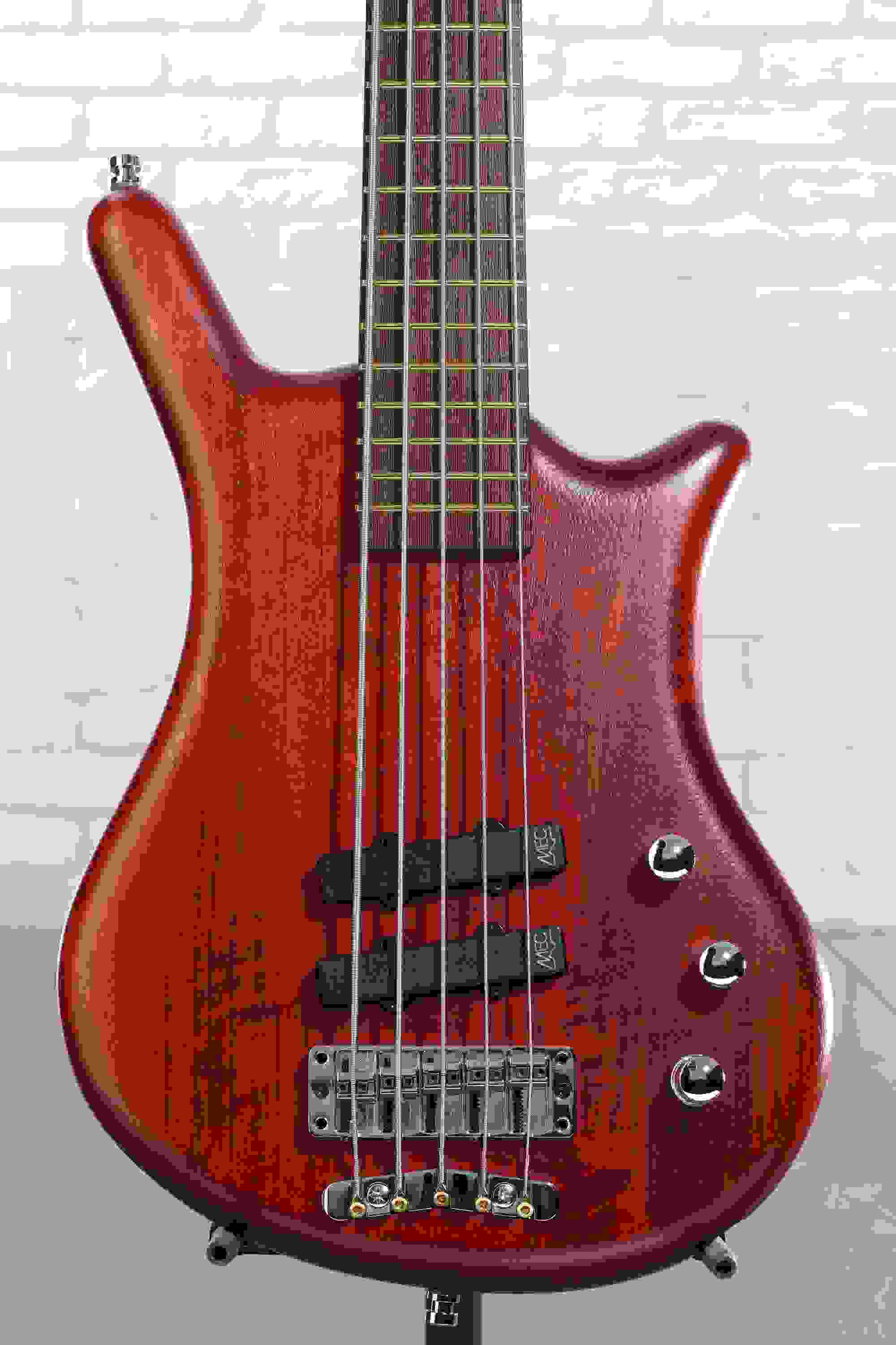 Warwick Pro Series Thumb BO 5-string Bass - Burgundy Red Transparent Satin