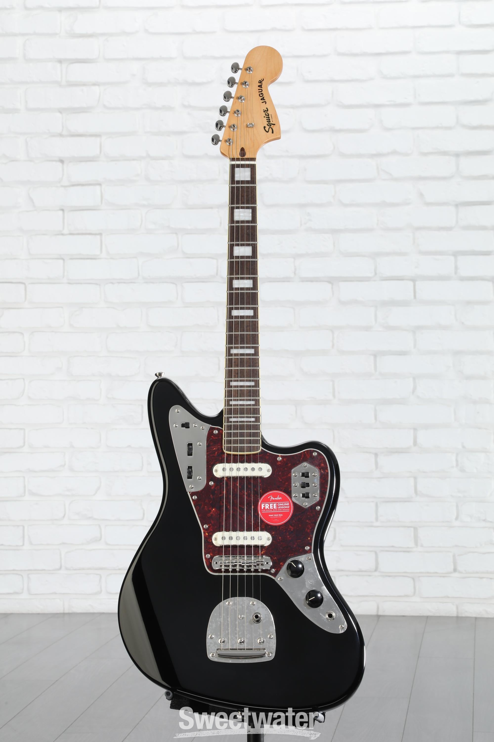 Squier Classic Vibe '70s Jaguar - Black | Sweetwater