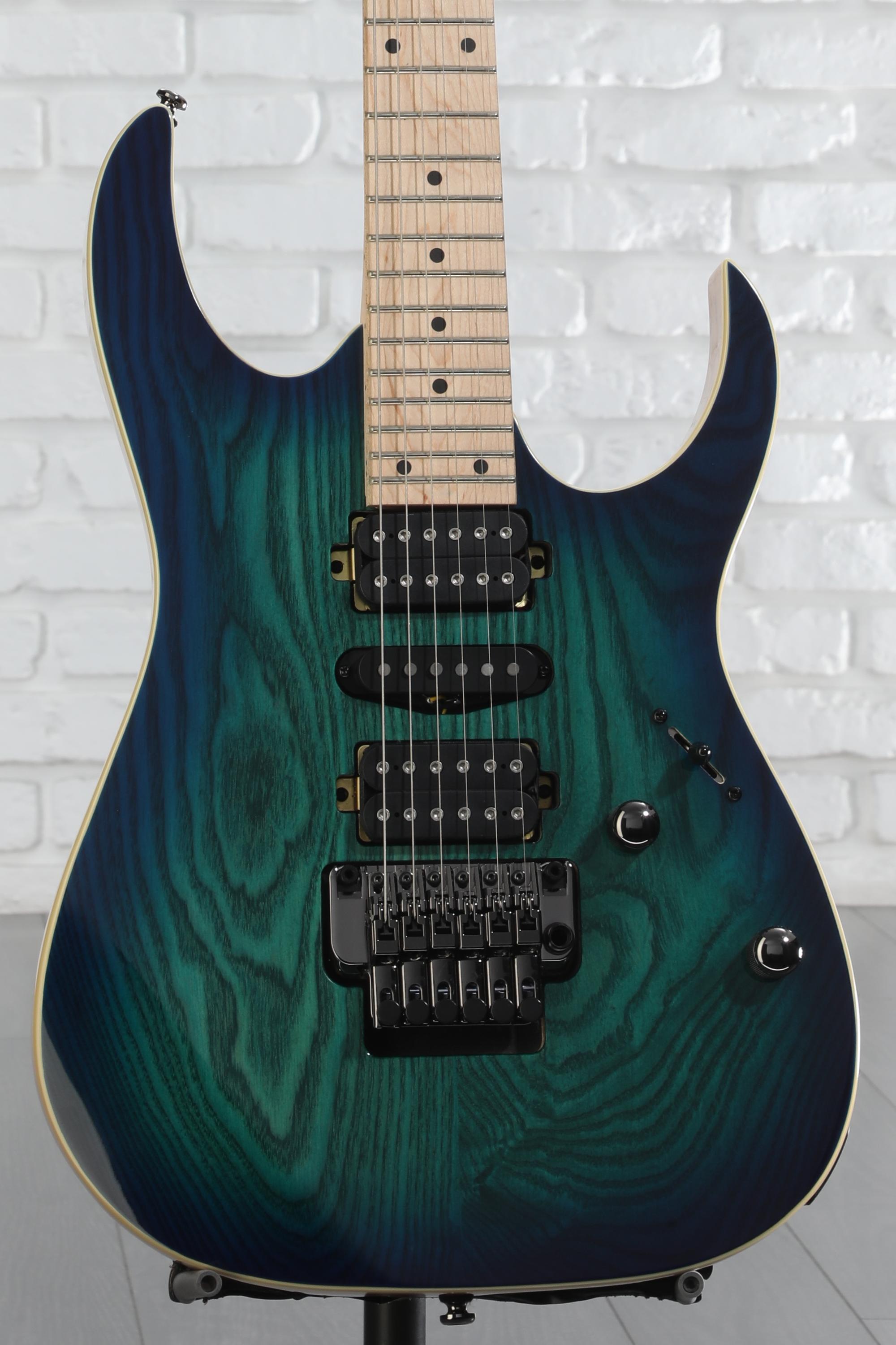 極美品Ibanez RG470AHM-BMT Ibanez RG470AHM Electric Guitar - Blue Moon Burst | Sweetwater