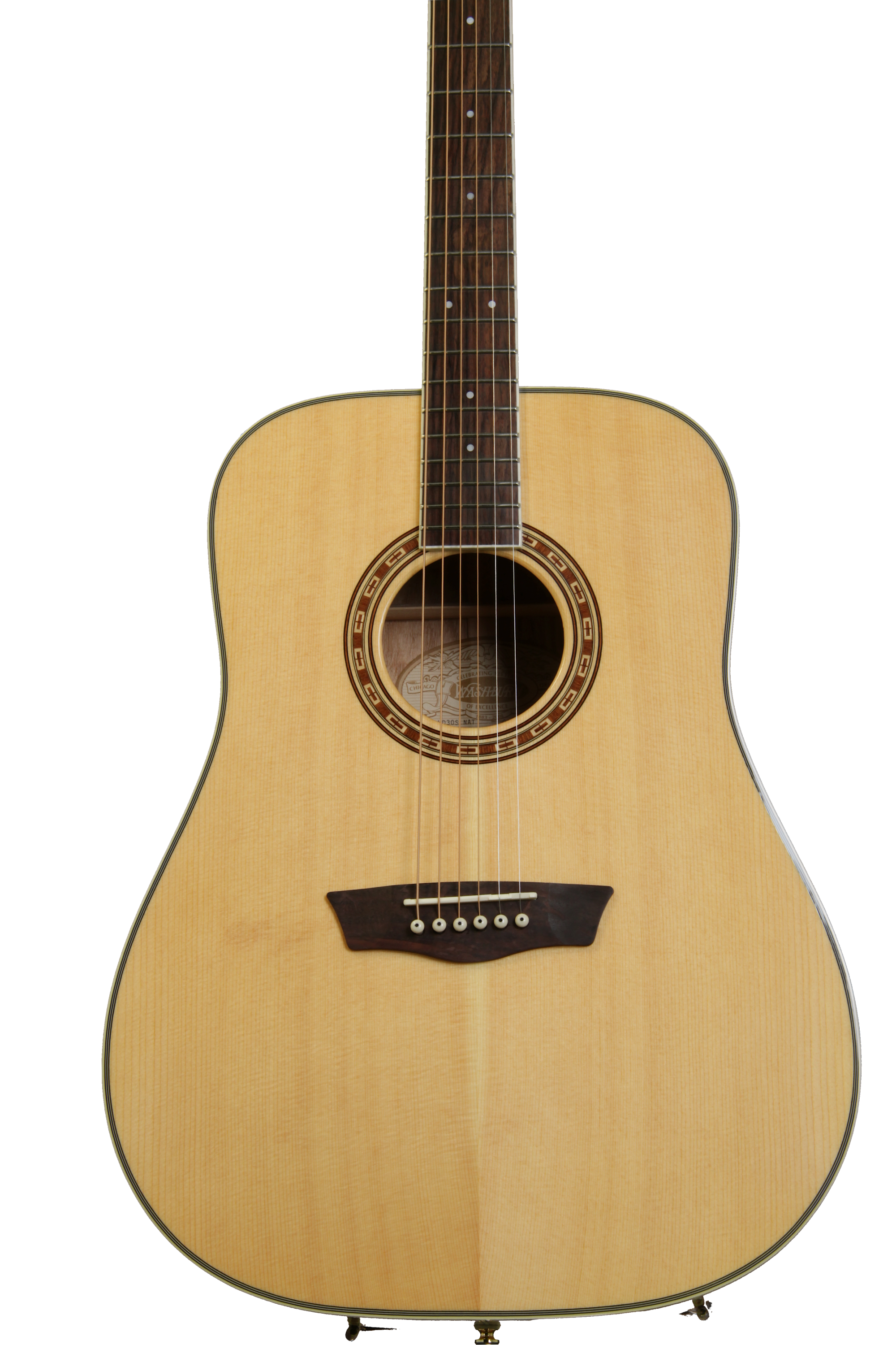 Washburn WD30S Dreadnought - Natural | Sweetwater