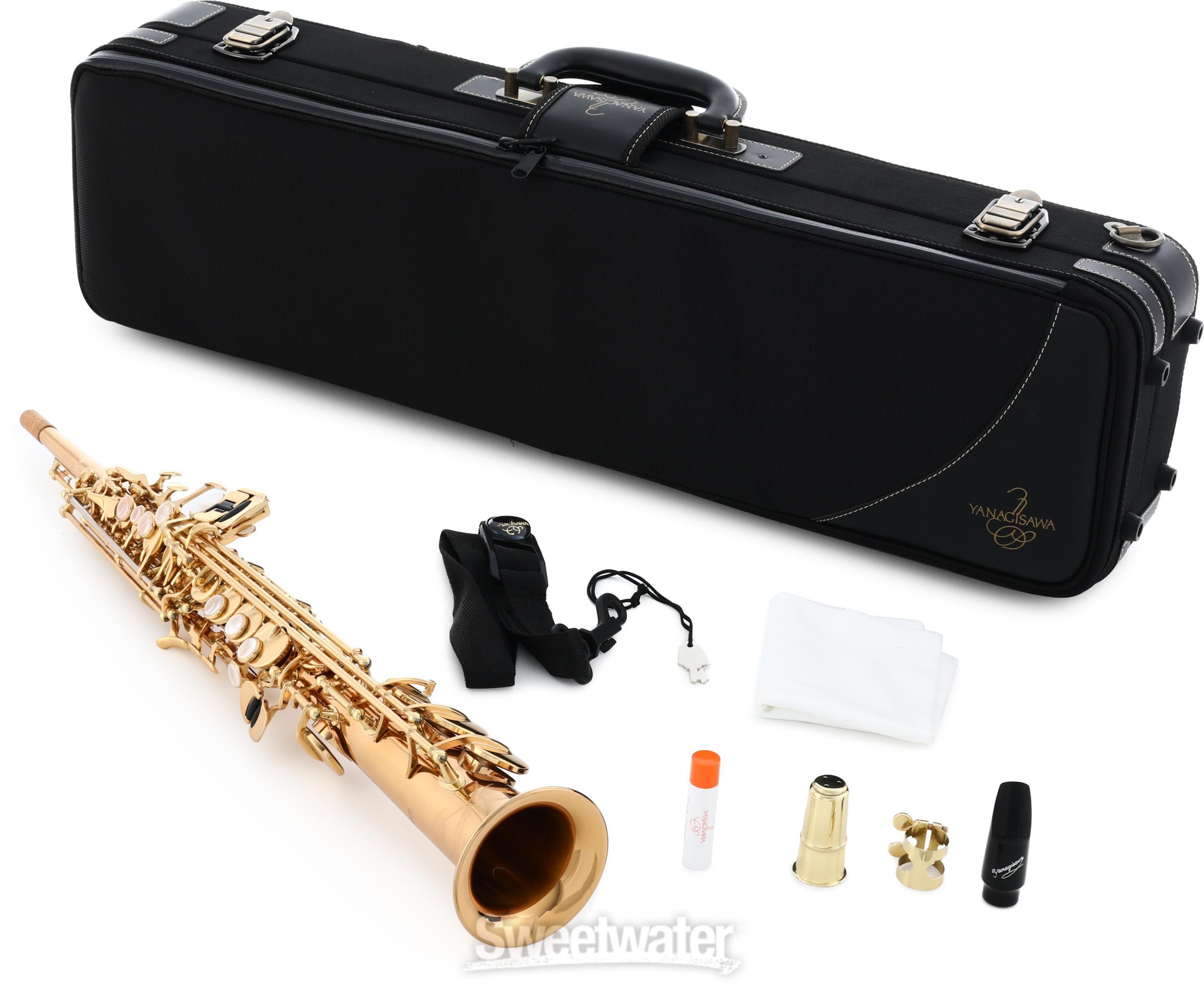 Yanagisawa WO Series S-WO2 クリアラッカー仕上 ストレート/ライトタイプ (ソプラノサックス)(送料無料) S-WO10｜YANAGISAWA Saxophones Official website