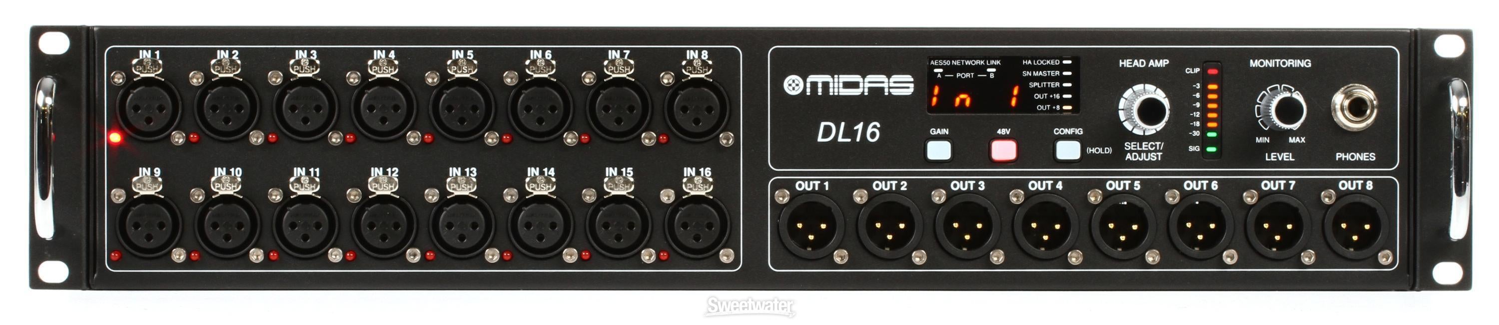 Midas M32R LIVE Digital Mixer with Stage Box | Sweetwater
