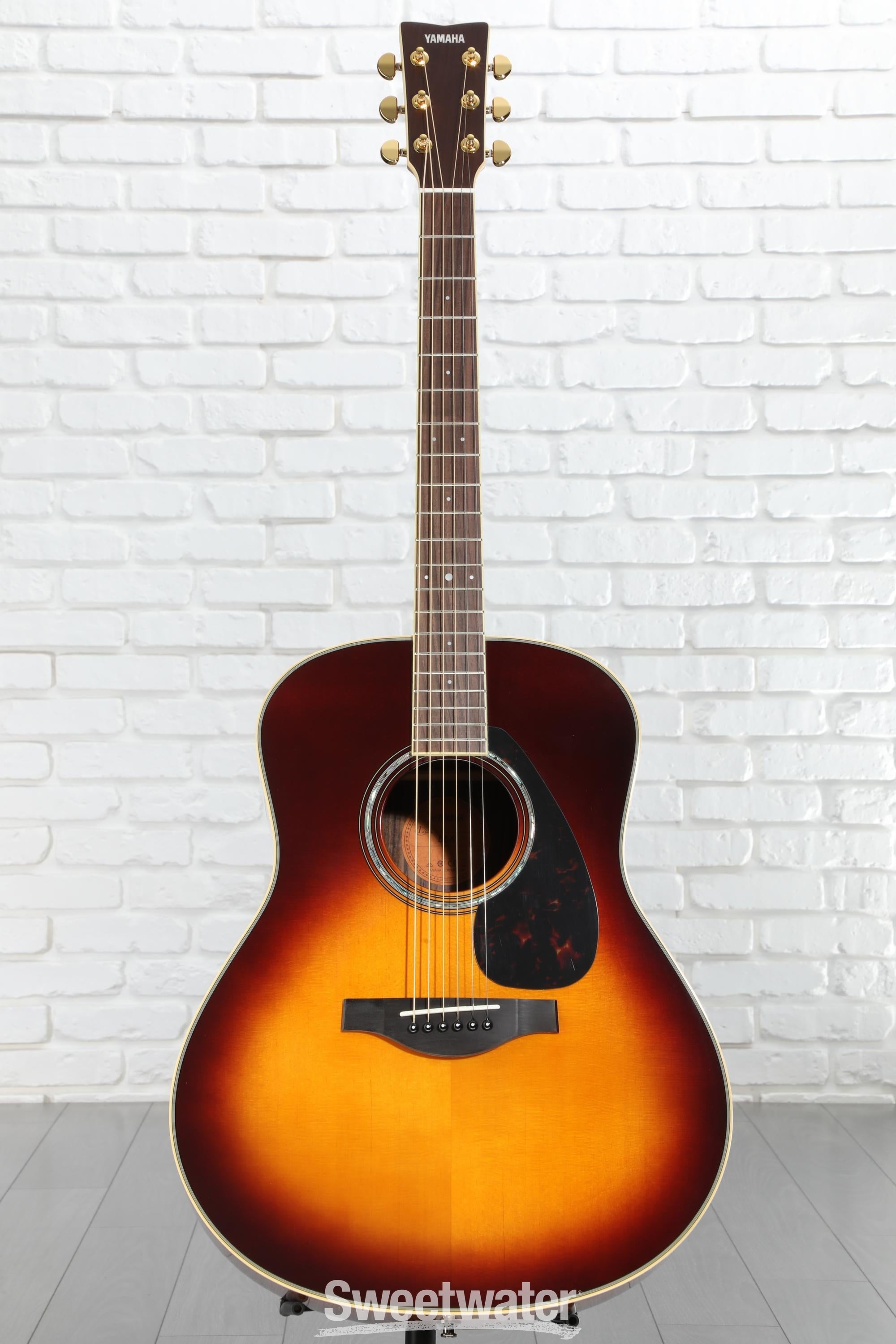 YAMAHA　LL6 ARE BS Yamaha LL6 ARE BS Acoustic Guitar - Brown Sunburst