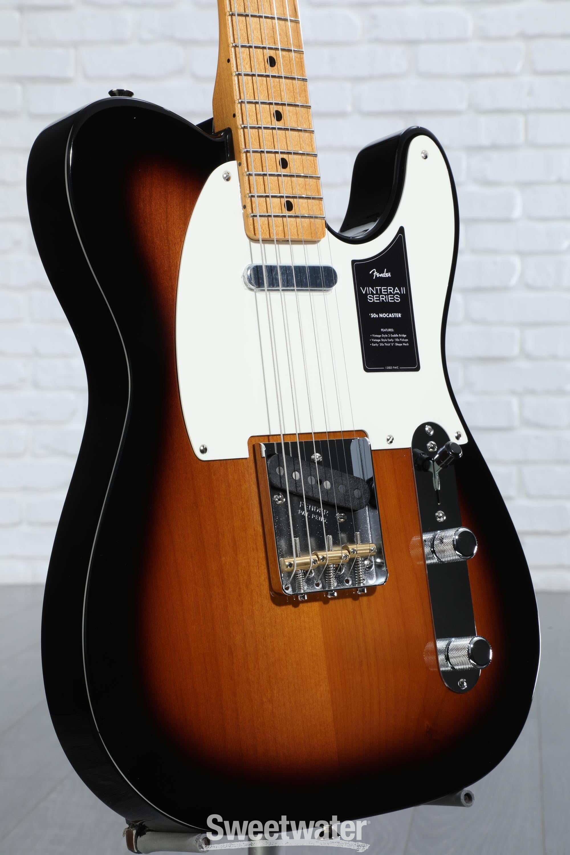 fender mexico 50s テレキャスター　2トーンサンバースト Vintera II 50's Nocaster - Two Tone Sunburst – Dave's Guitar Shop