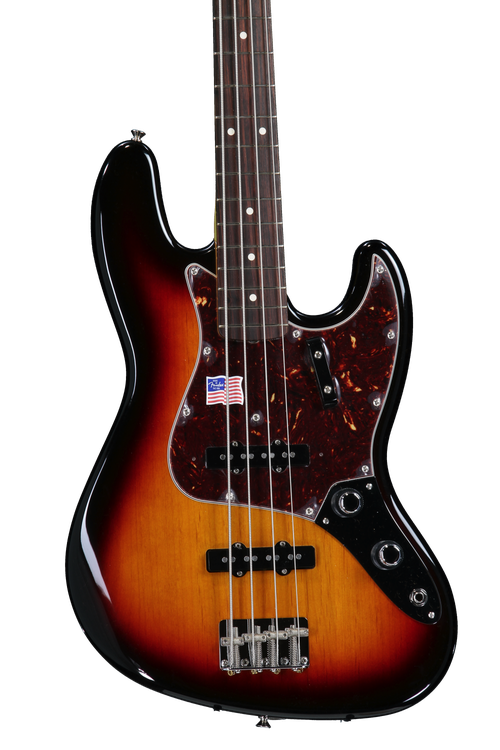 Fender American Vintage '62 Jazz Bass - 3-Color Sunburst Fender American Vintage '62 Jazz Bass - 3-Color Sunburst