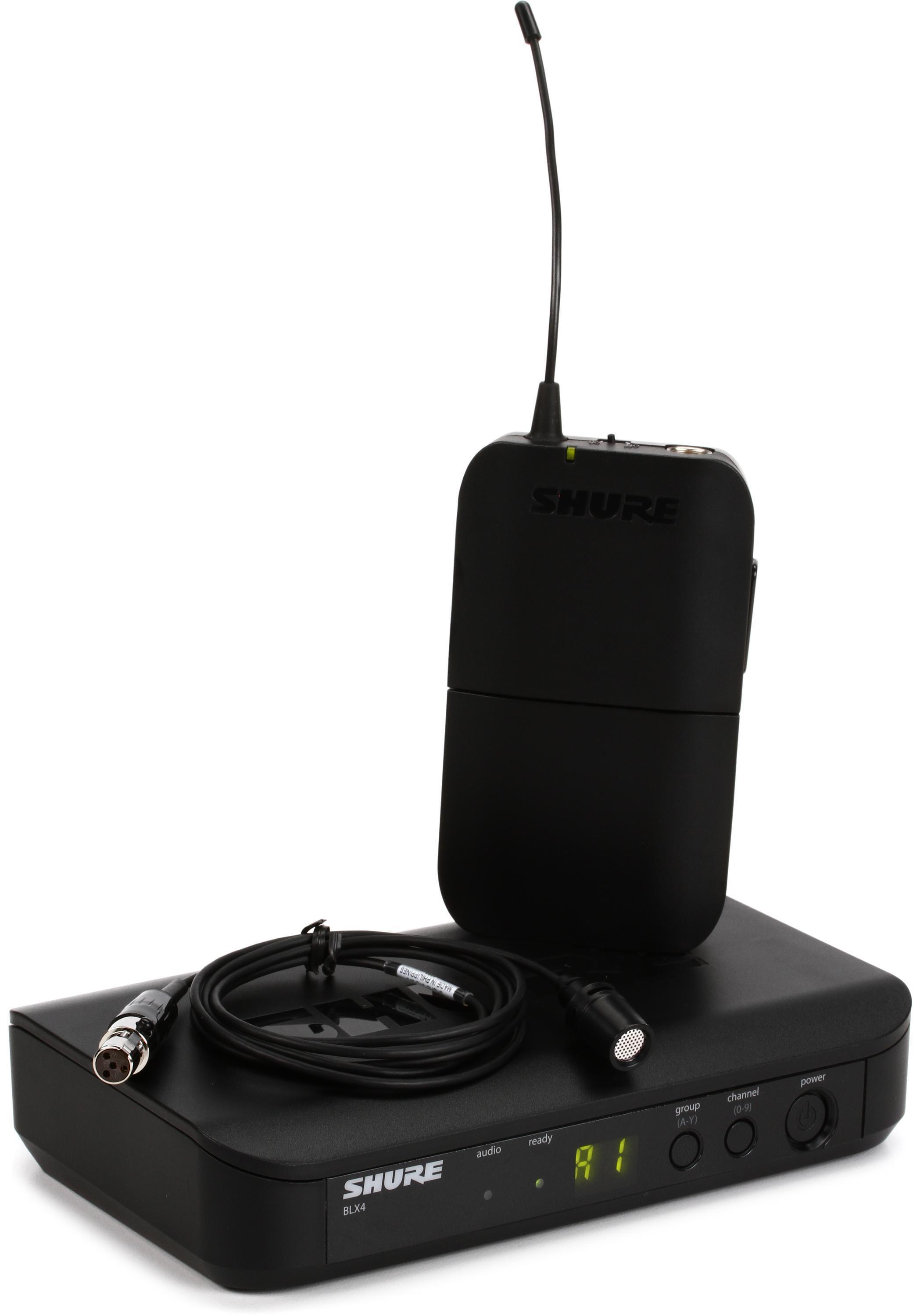 Shure BLX14 CVL Wireless Lavalier Microphone System H11