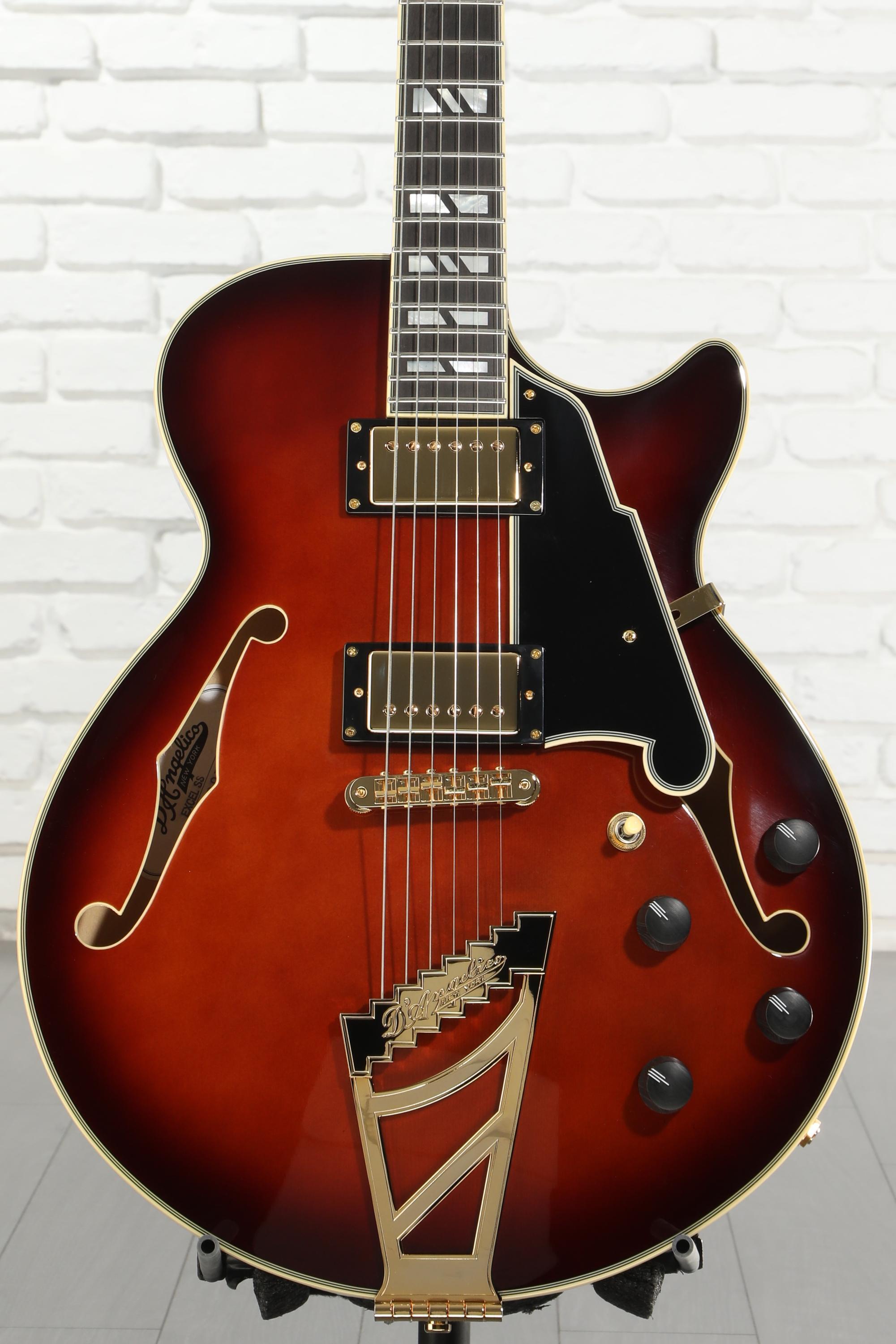 D'Angelico Excel SS Electric Guitar - Amaretto Burst | Sweetwater