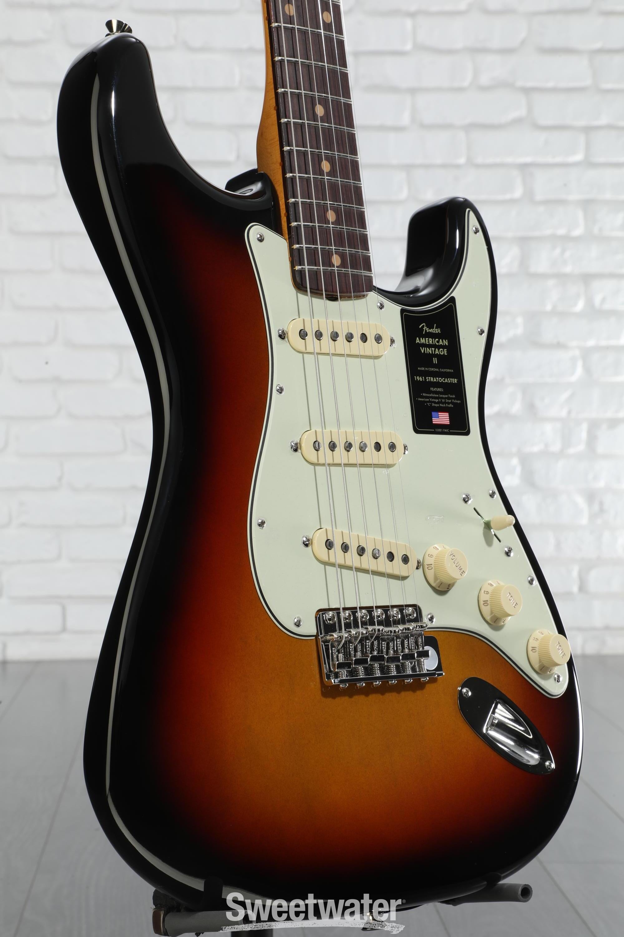 ギター fender vintage II 1961 strat Fender American Vintage II 1961 Stratocaster Electric Guitar