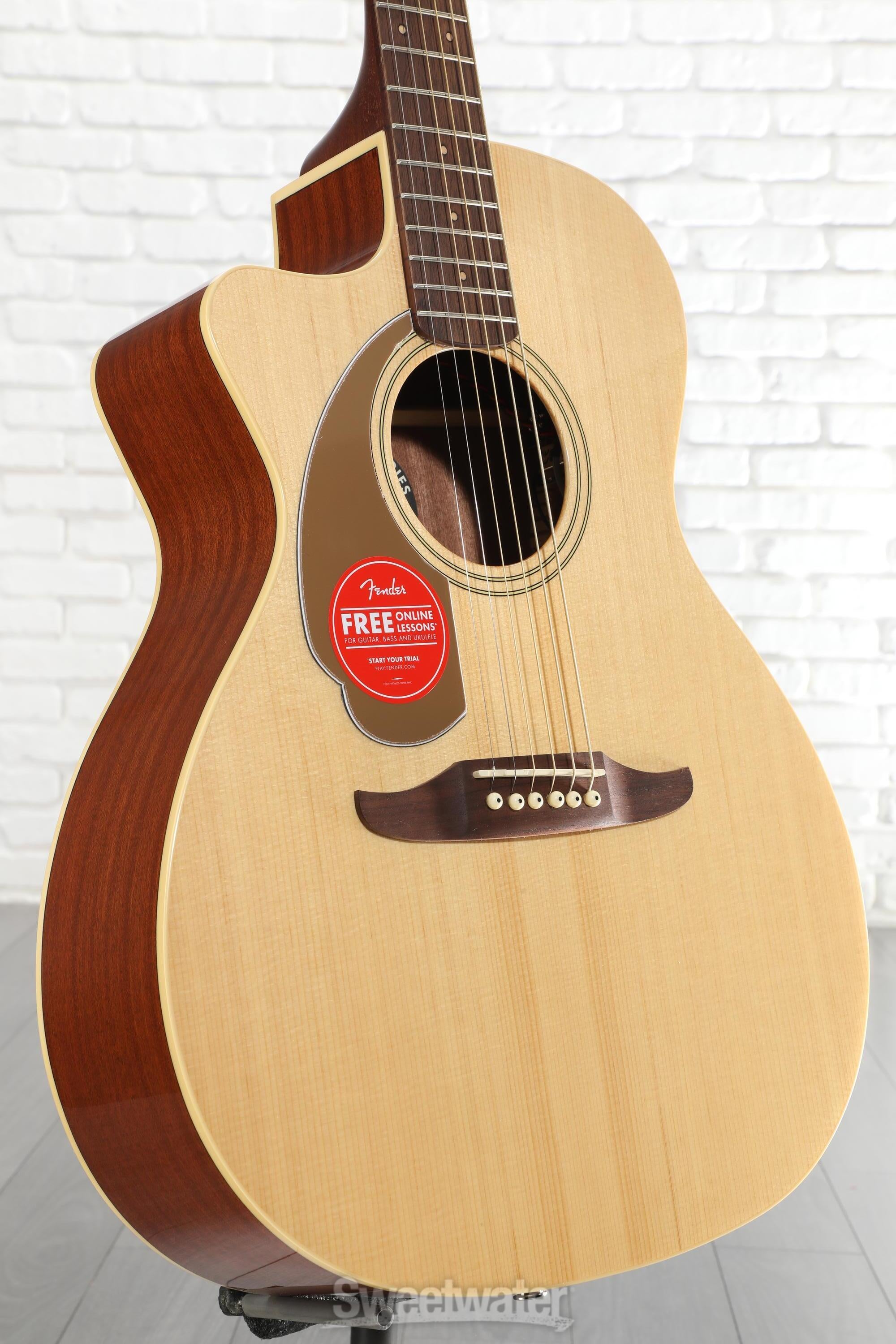Fender Newporter Player Left-handed Acoustic-electric Guitar
