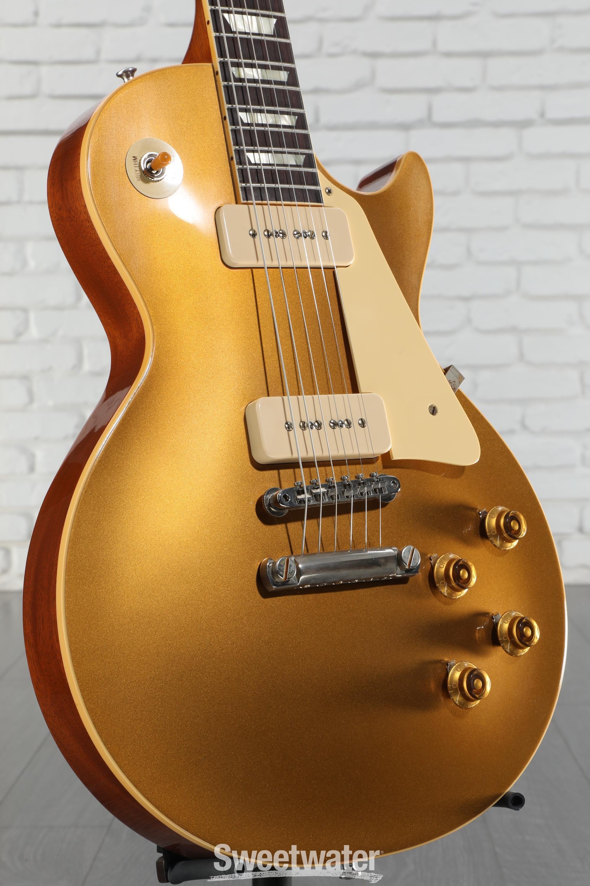 ギター Gibson 1956 Les Paul Gold Top 1956 Gibson Les Paul Standard – Goldtop – GuitarPoint
