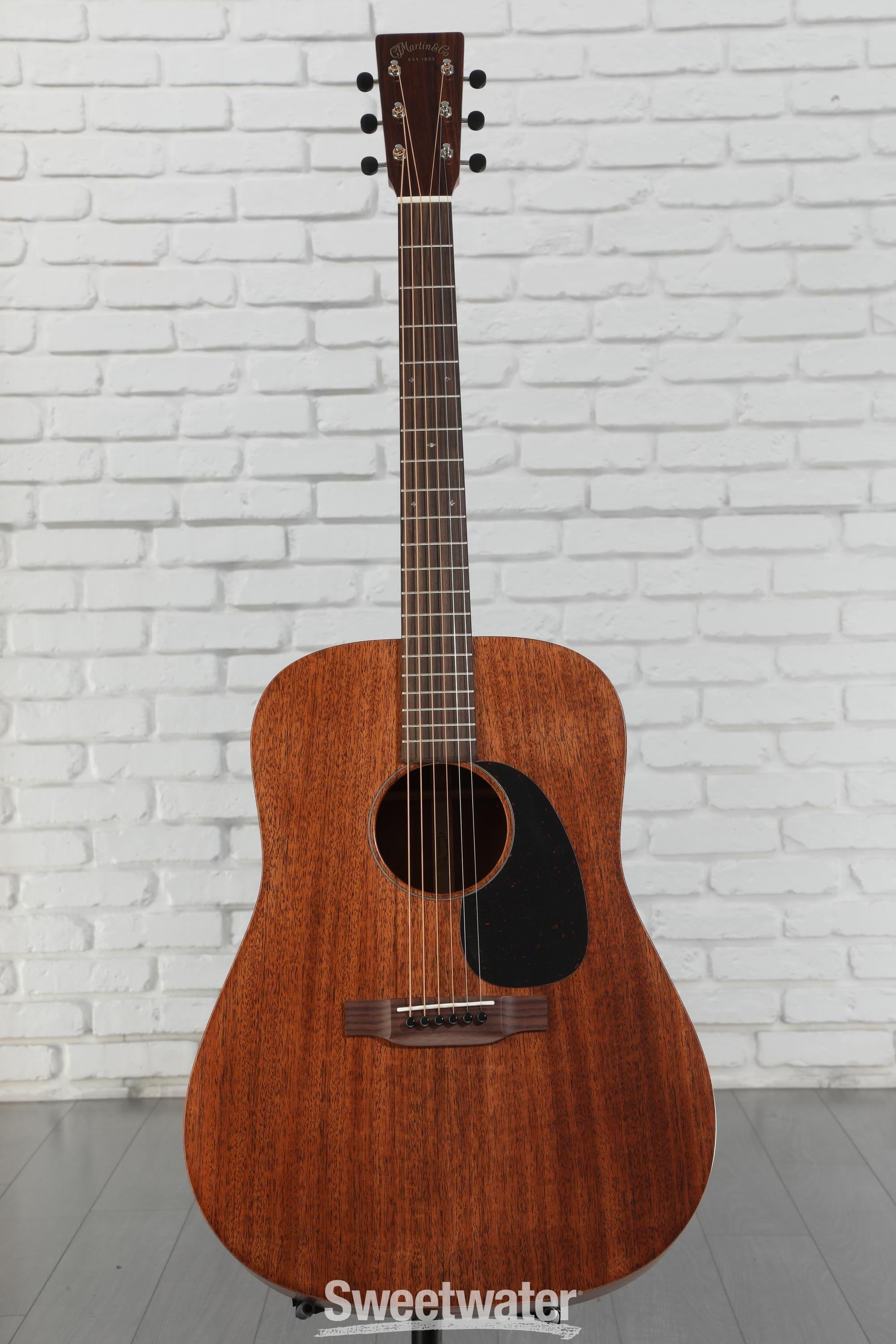 Martin D-15 Mahogany マホガニー ピックアップ付き Martin D-15 1998年製 税込販売価格 ￥108,000- 中古 乾いた