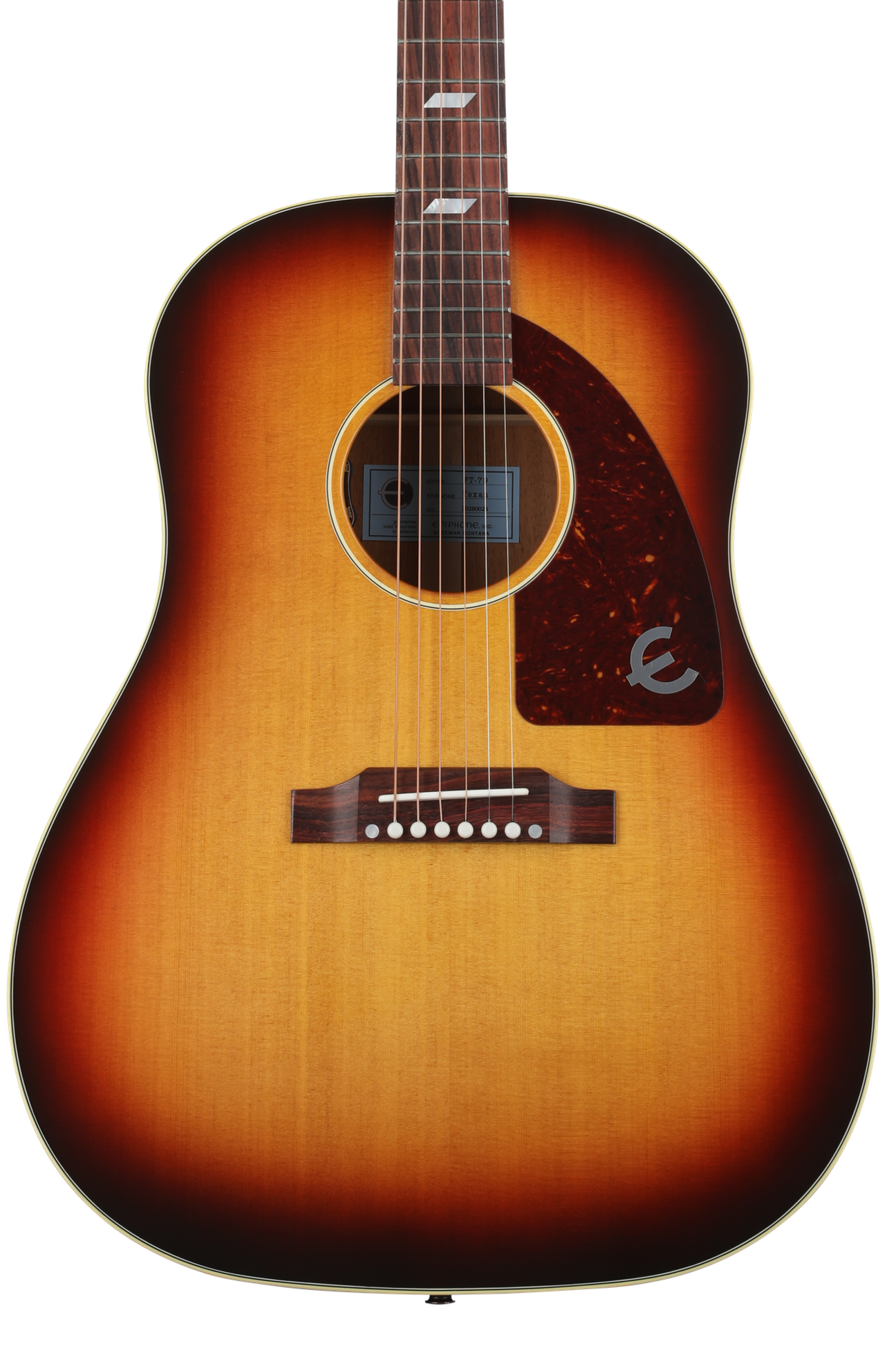 Epiphone USA Texan Acoustic-Electric Guitar - Vintage Sunburst