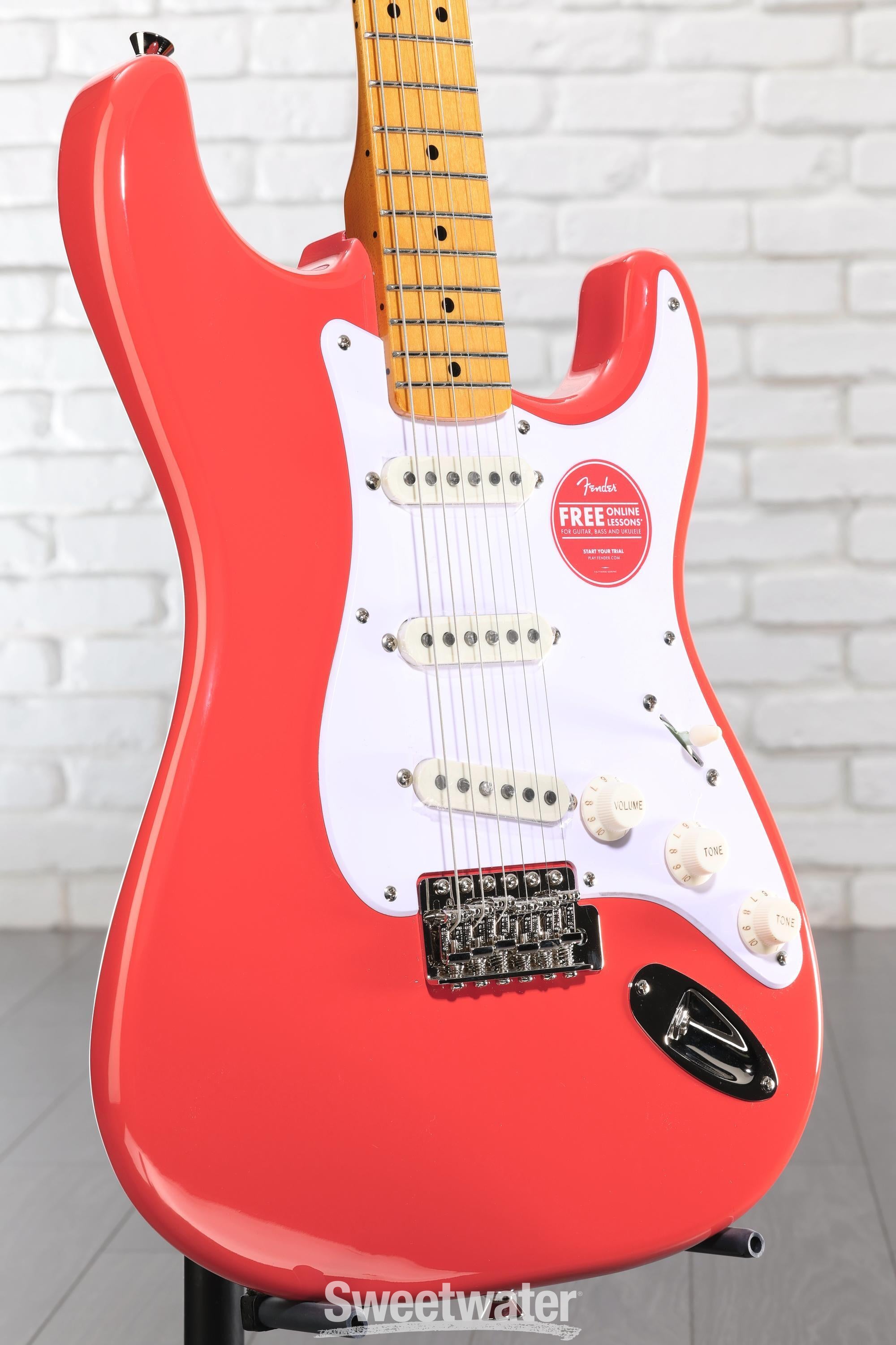 Squier Classic Vibe '50s Stratocaster - Fiesta Red | Sweetwater