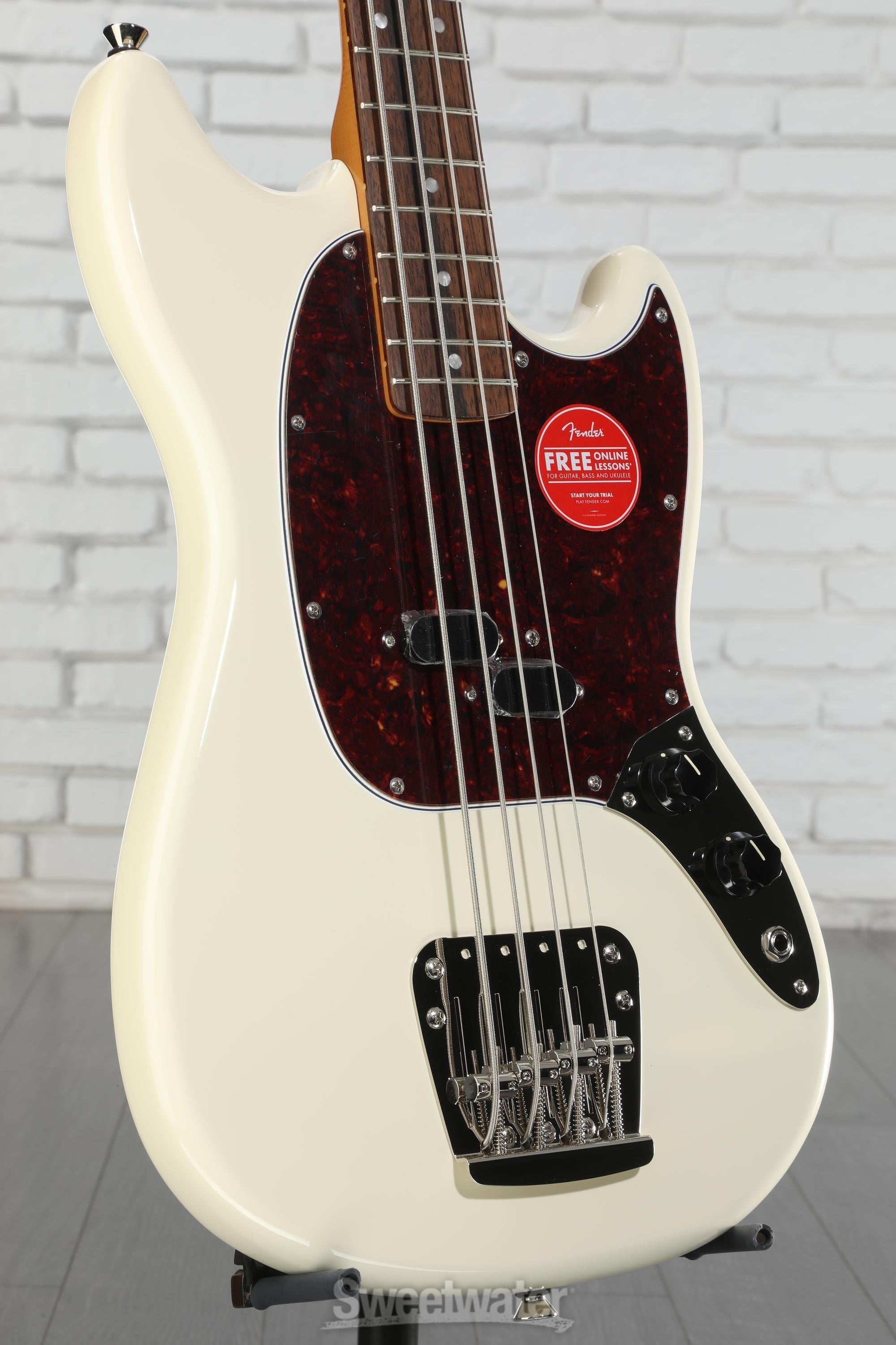 Squier Classic Vibe '60s Mustang Bass - Olympic White