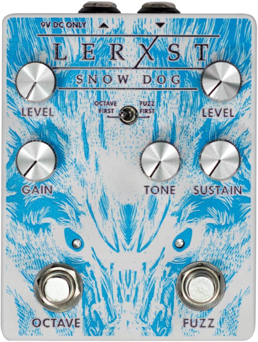Lerxst Snow Dog Octave Fuzz Pedal | Sweetwater