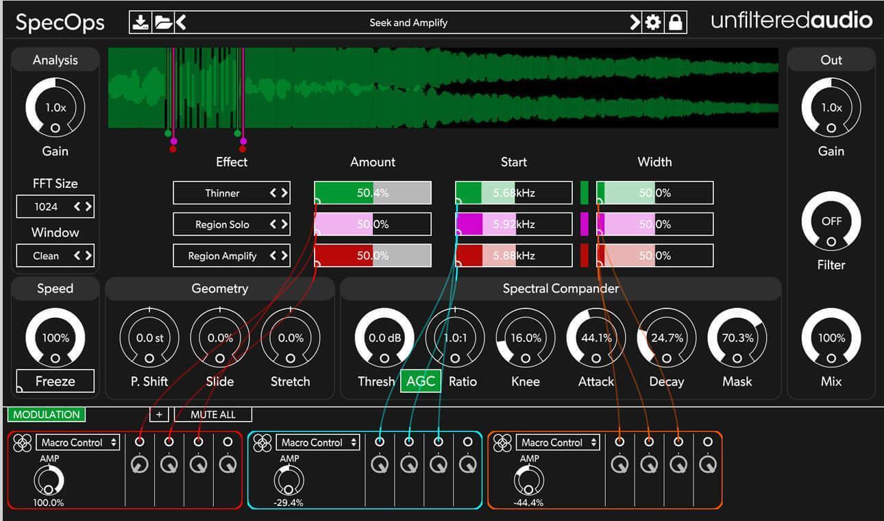 Photo of Unfiltered Audio SpecOps Spectral Effects Plug-in