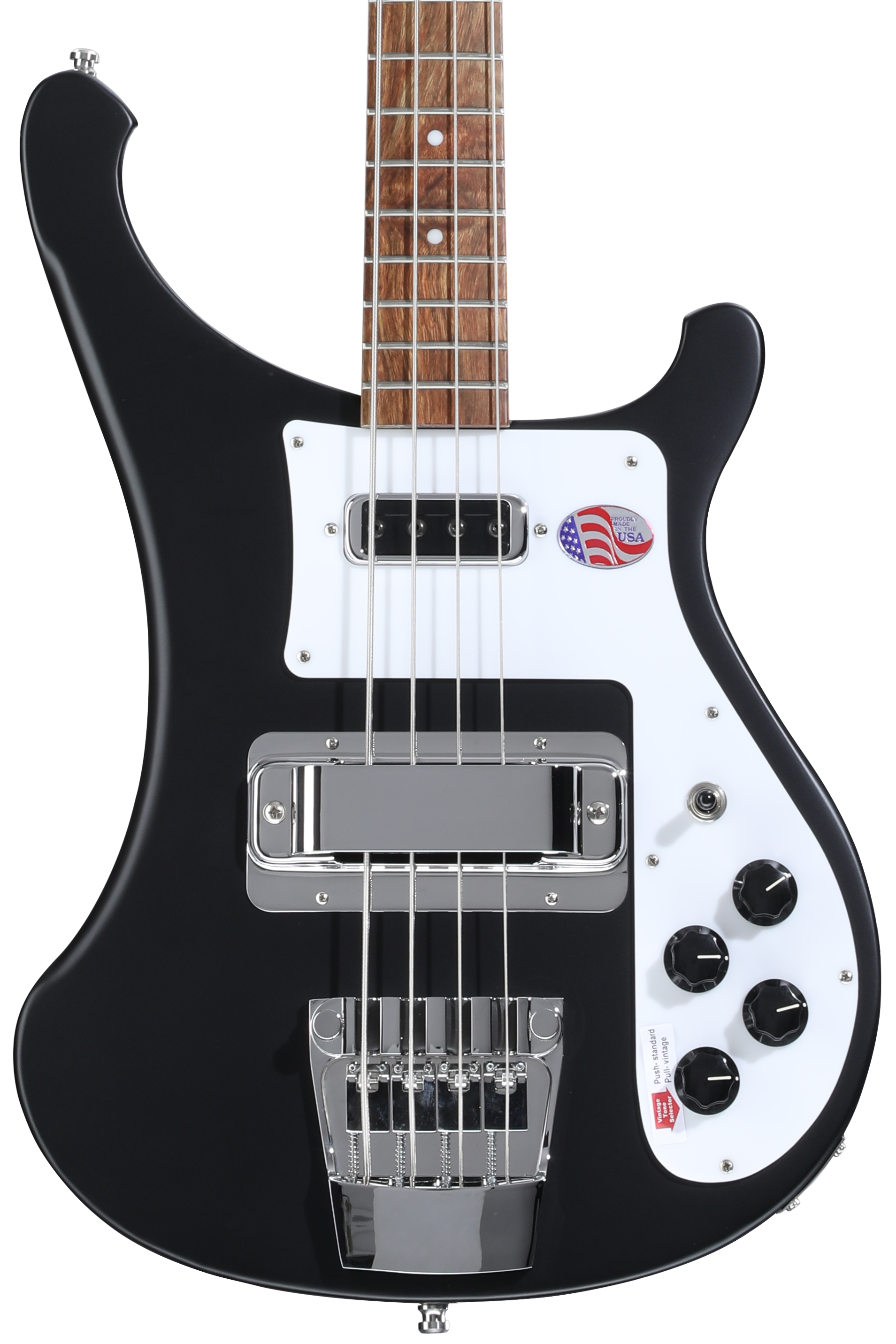 Rickenbacker 4003S Bass Guitar - Matte Black | Sweetwater