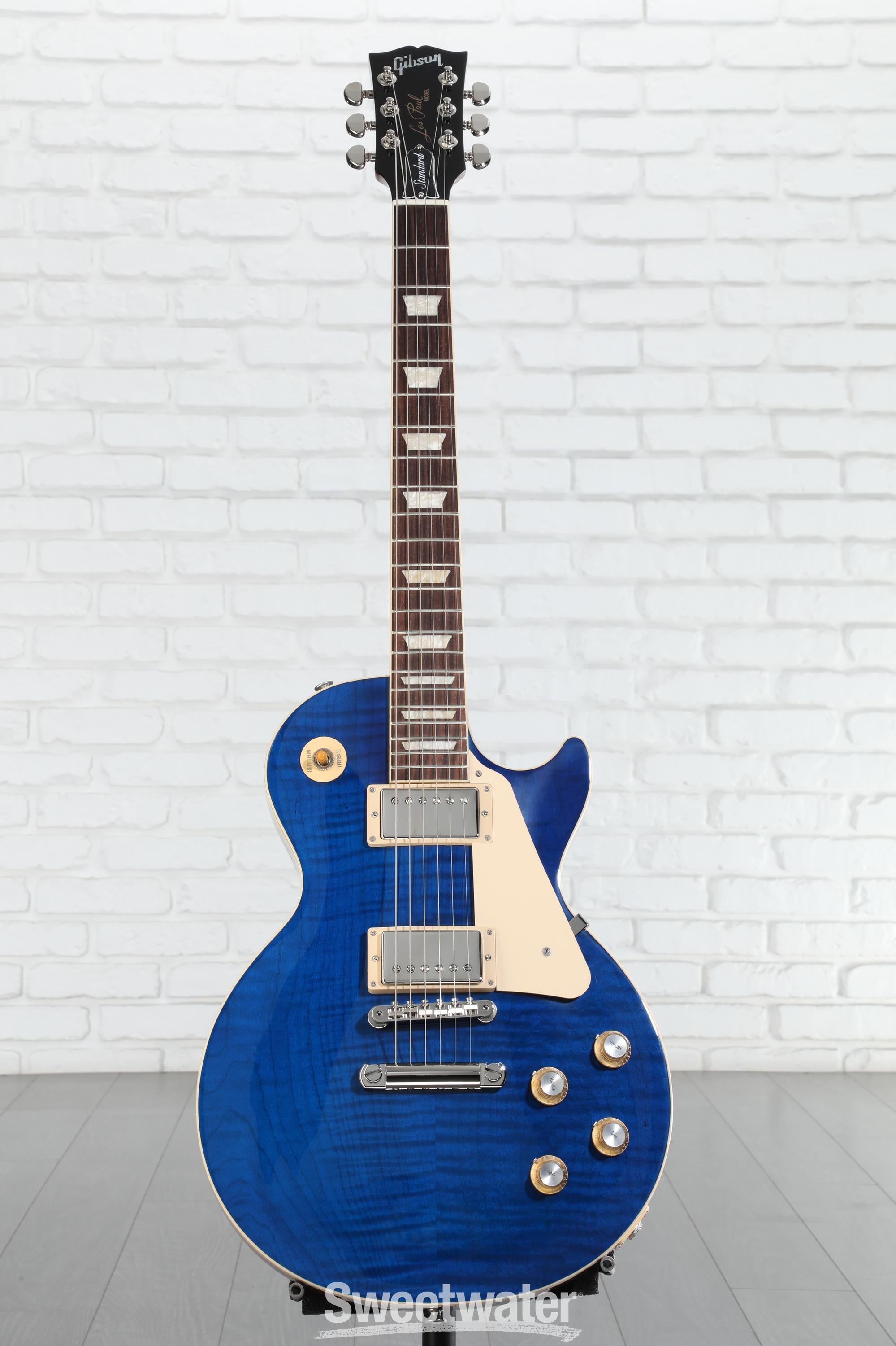 ☆Gibs〇n Les Paul Standard ブルーcopymodel Gibson Les Paul Modern Figured Cobalt Burst (SN: 228530205