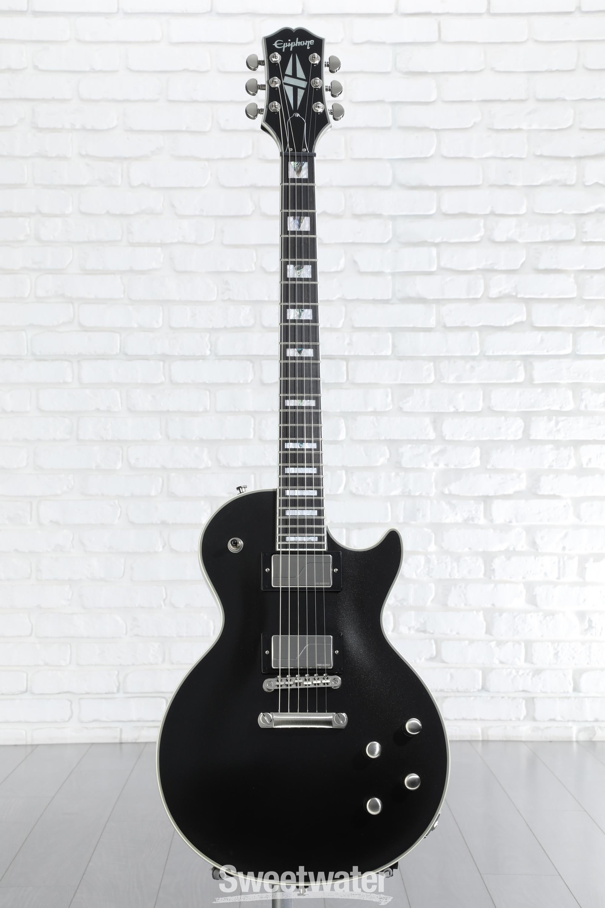 ⭐︎EPIPHONE Les Paul Prophecy Black Epiphone Les Paul Prophecy Electric Guitar - Aged Jet Black