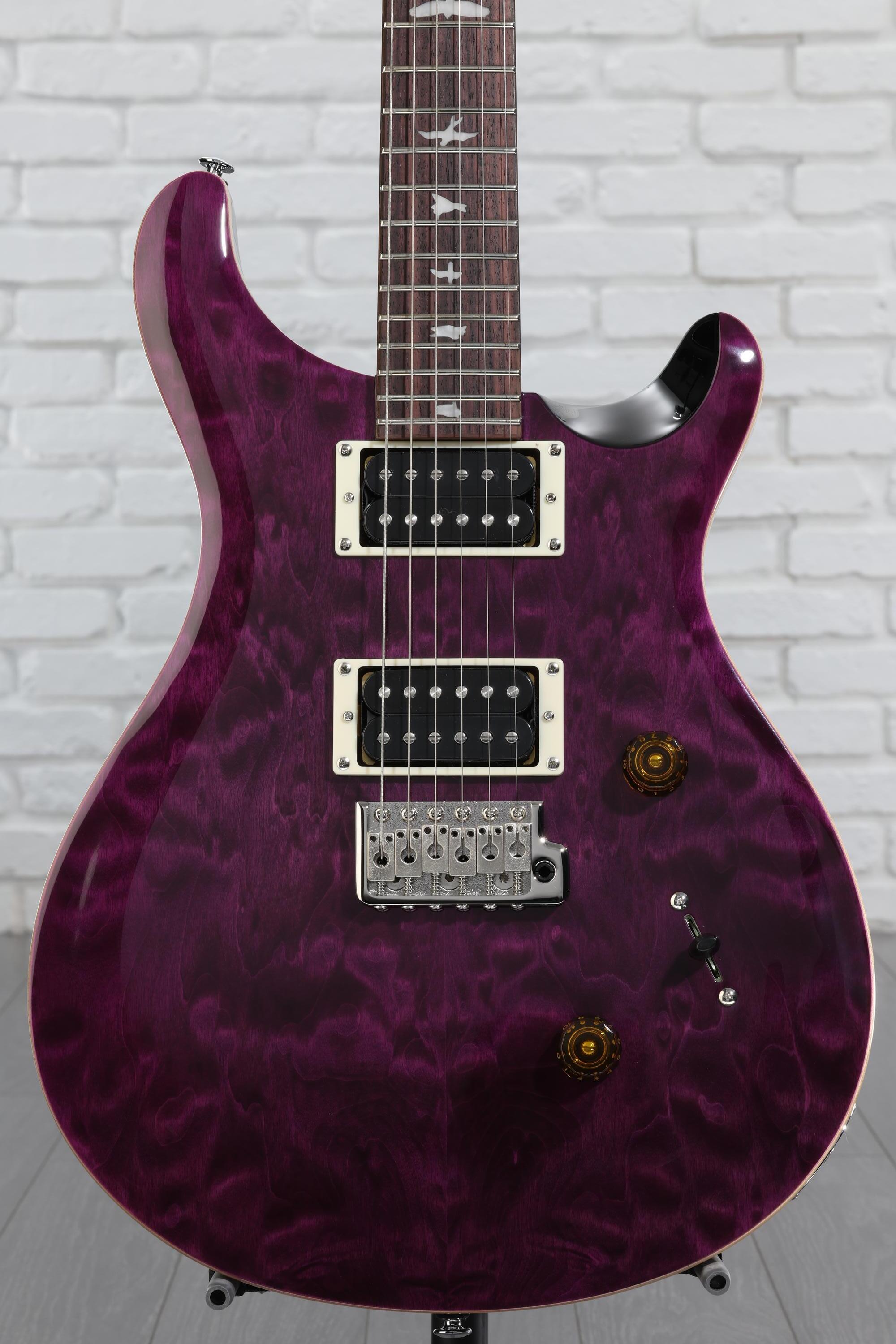 PRS SE Custom 24 Electric Guitar - Amethyst, Sweetwater