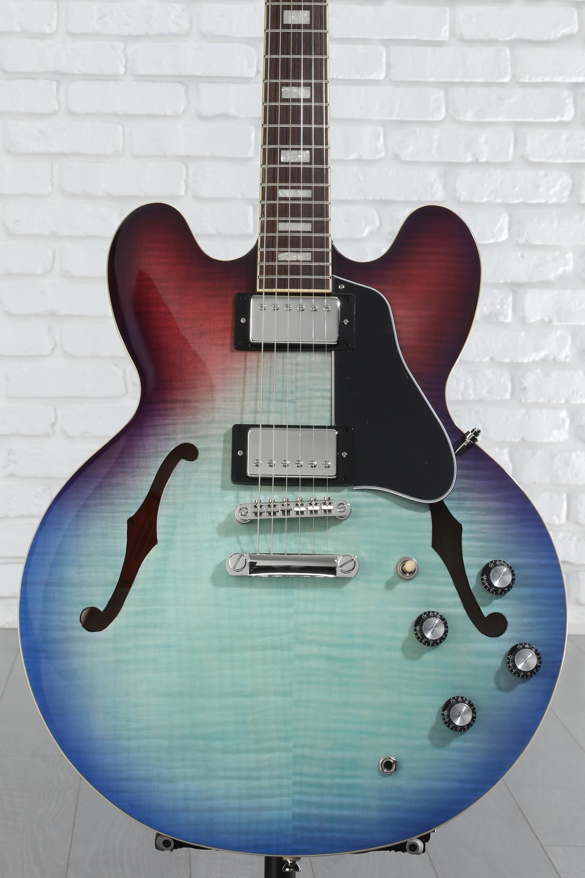 Epiphone ES-335 Figured Semi-hollowbody - Blueberry Burst
