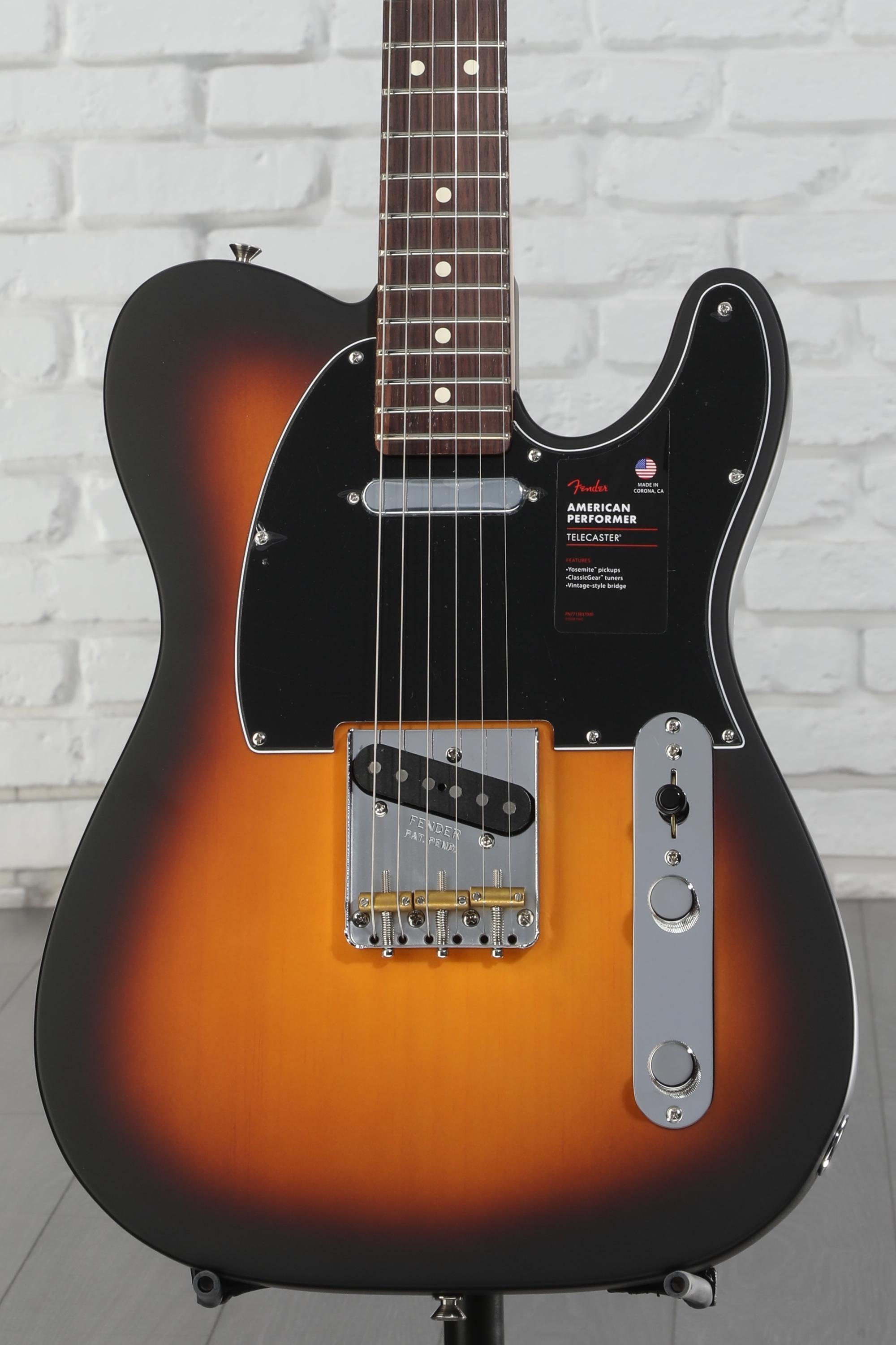 美品 FENDER American Performer Telecaster Fender Limited-edition American Performer Timber Telecaster