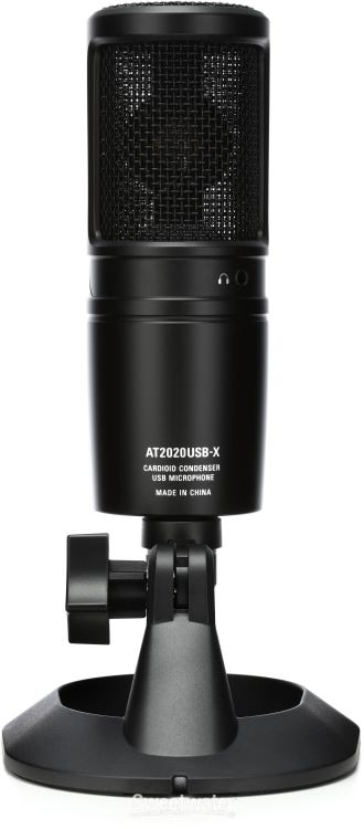 Audio-Technica AT2020USB-X Updates The Outfit's Popular USB Mic For Modern  Content Creation