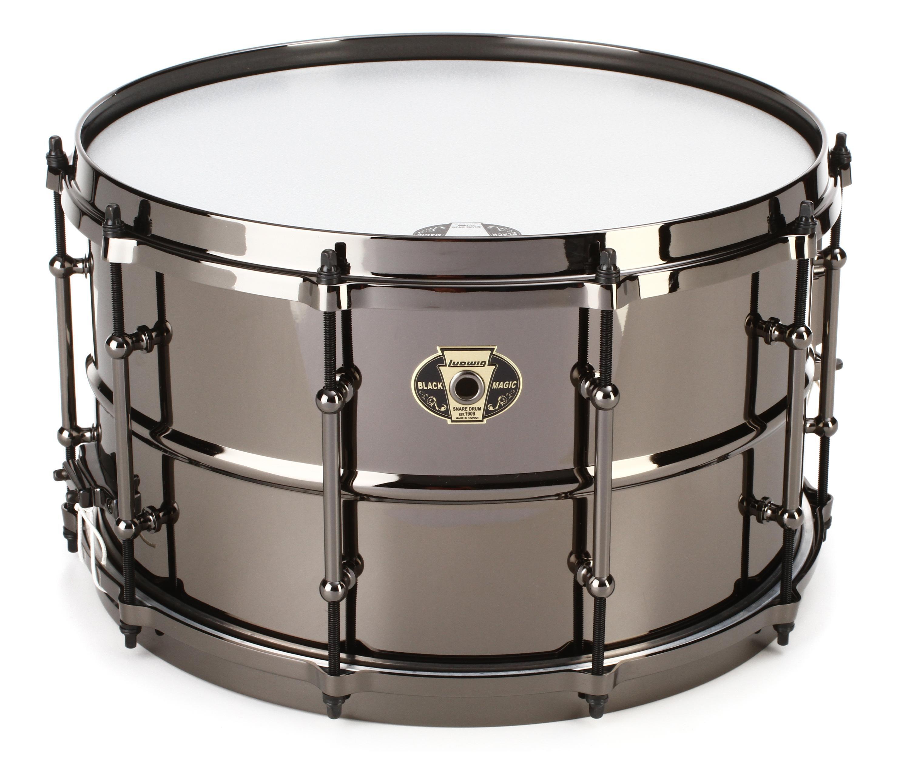 Ludwig Black Magic Snare Drum - 8