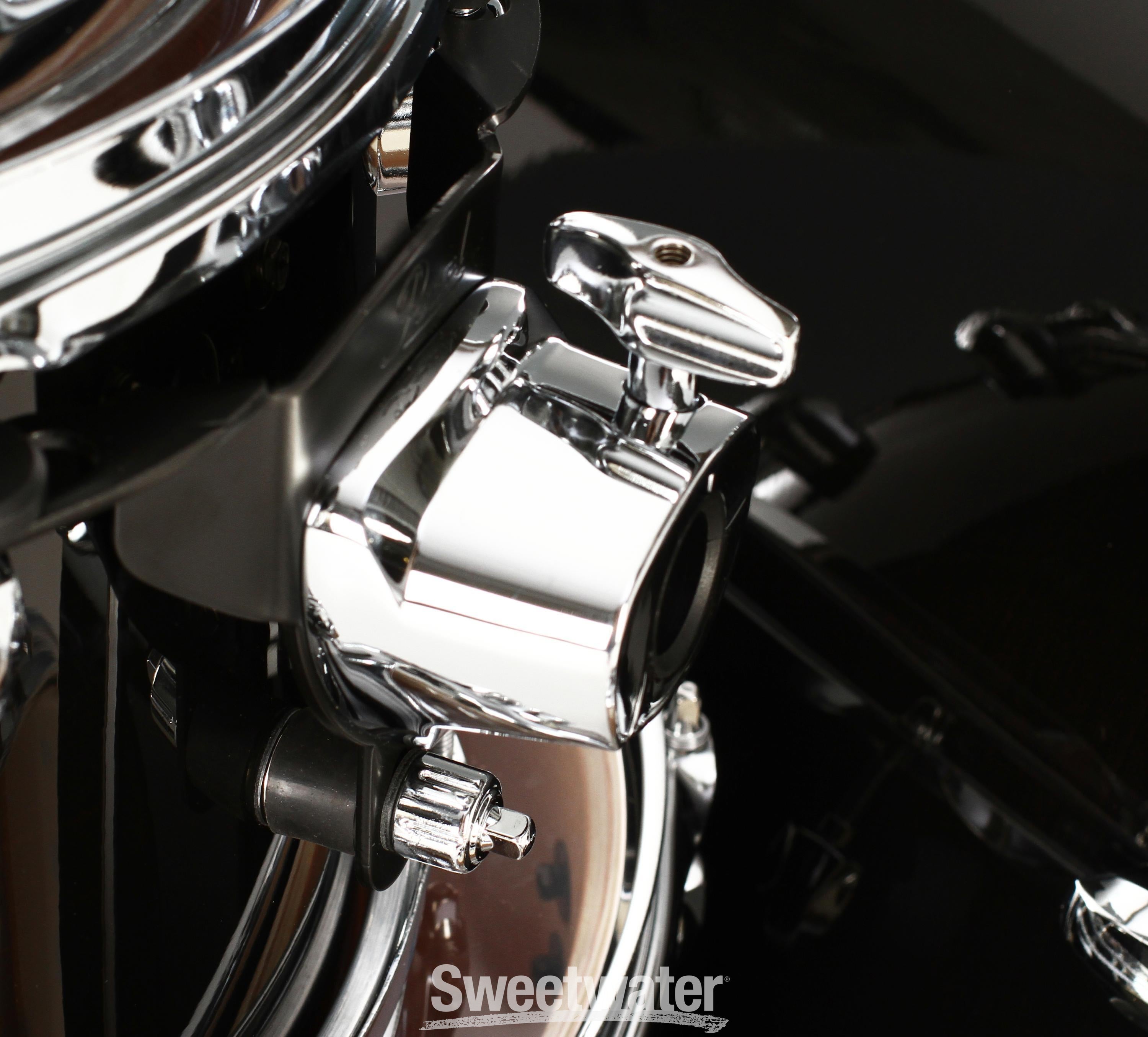 Pearl Export EXL 6-piece Rock Shell Pack with Snare Drum - Black