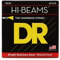 Photo of DR Strings MR-45 Hi-Beam Stainless Steel Bass Guitar Strings - .045-.105 Medium